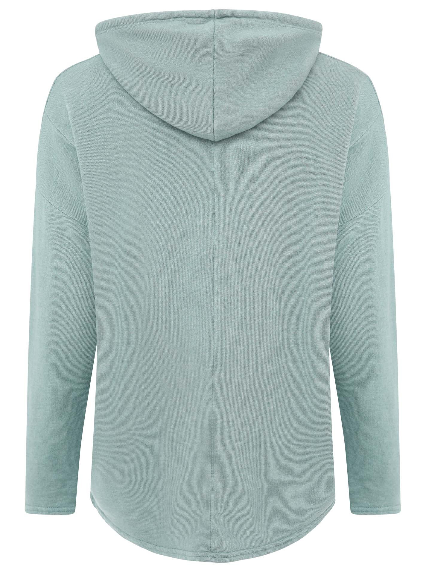 Thumbnail - Zwillingsherz Hoodie ""Moin"" Kapuze, Kordelzug, Langarm, maritimer Schriftzug