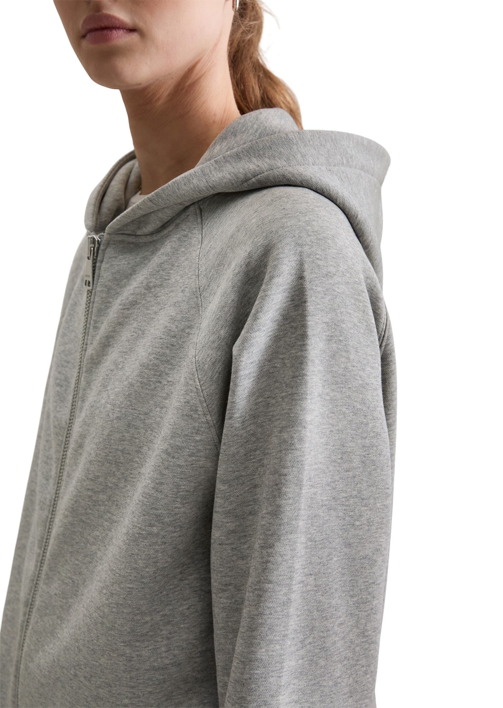 Marc O'Polo DENIM Sweatjacke »aus softem Bio-Baumwolle-Mix«