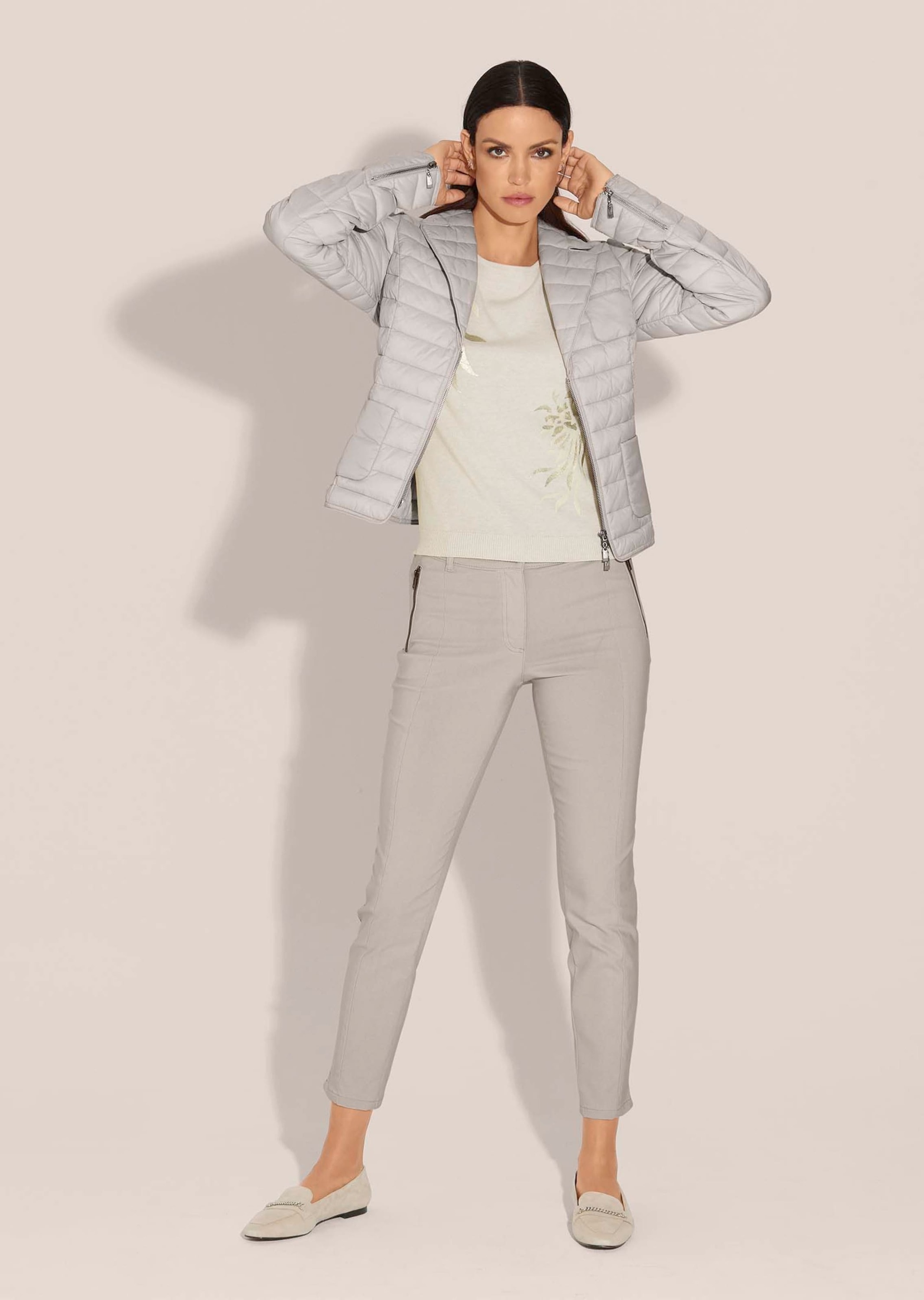 MADELEINE Steppjacke »Steppjacke Wattierte Damenjacke mit sportivem Touch« Zweiwege-Reissverschluß