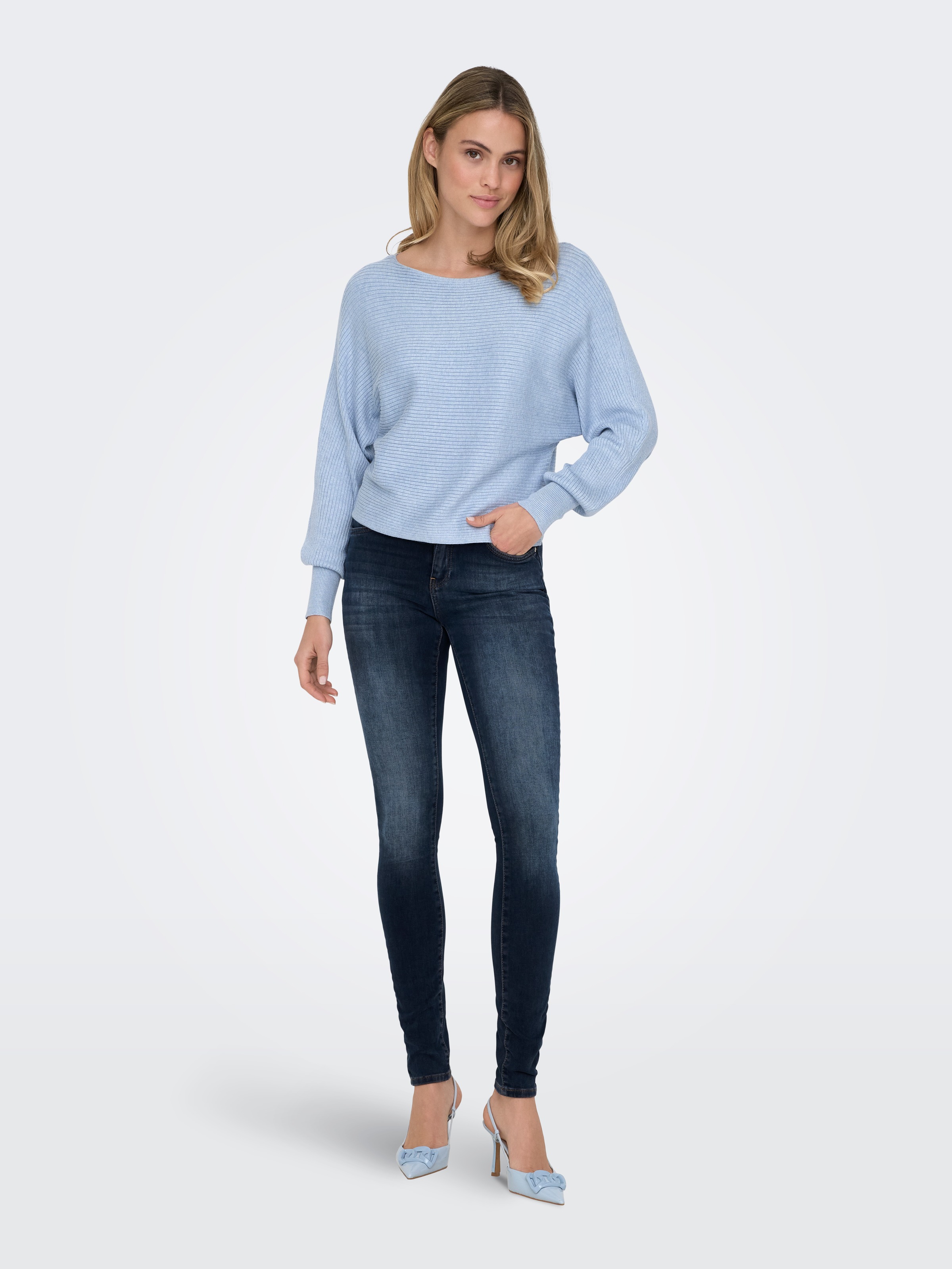 ONLY Skinny-fit-Jeans "ONLBLUSH ICON COIN MID SK DNM CRO300NOOS" günstig online kaufen