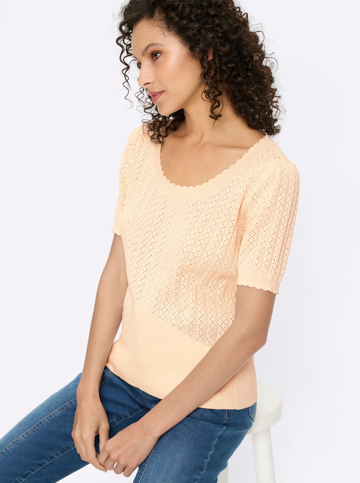 heine Kurzarmpullover »Pullover«