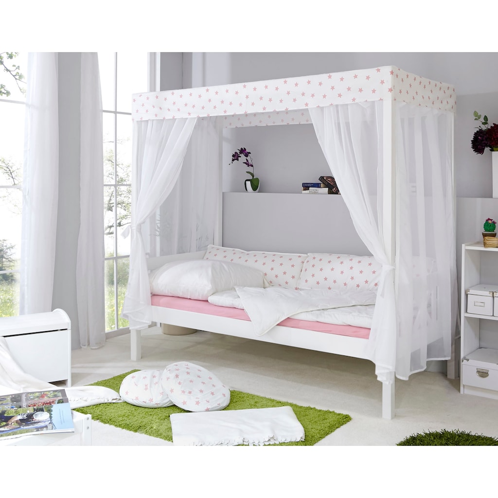 Ticaa Himmelbett »Lino«, in diversen Breiten, Kiefer