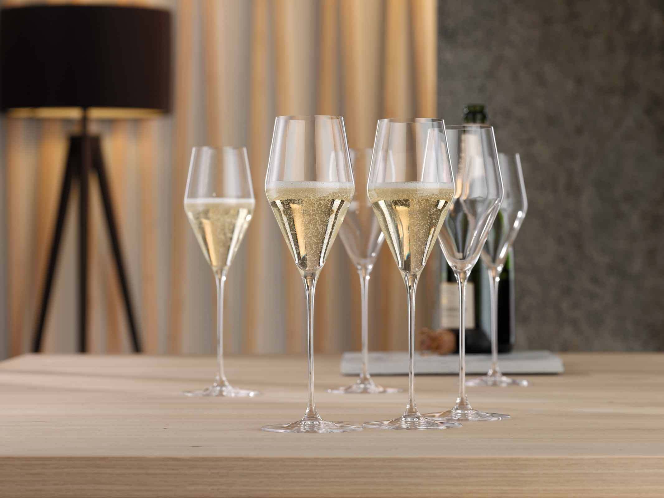 SPIEGELAU Champagnerglas »Champagnergläser Definition 250 ml 6er Set transparent«