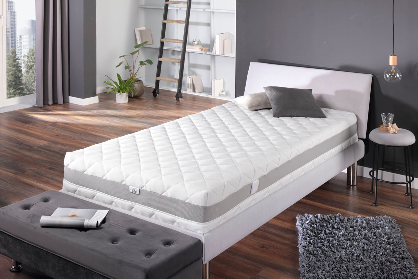 RIBECO Taschenfederkernmatratze RIBECO 1000, 25 cm cm hoch, 1000 Federn, (1 St.), Zum Spitzenpreis Nur solange der Vorrat reicht