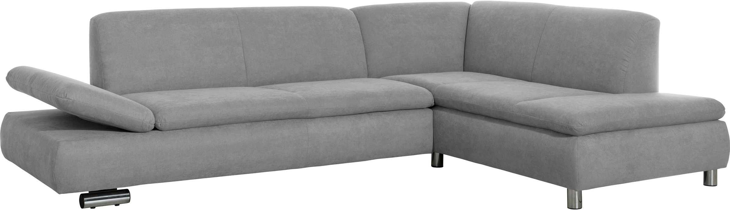 Max Winzer® Ecksofa »Toulouse modern und bequem, aktuelles Design, hoher Sitzkomfort«, mit klappbaren Armlehnen, Breite 271 cm