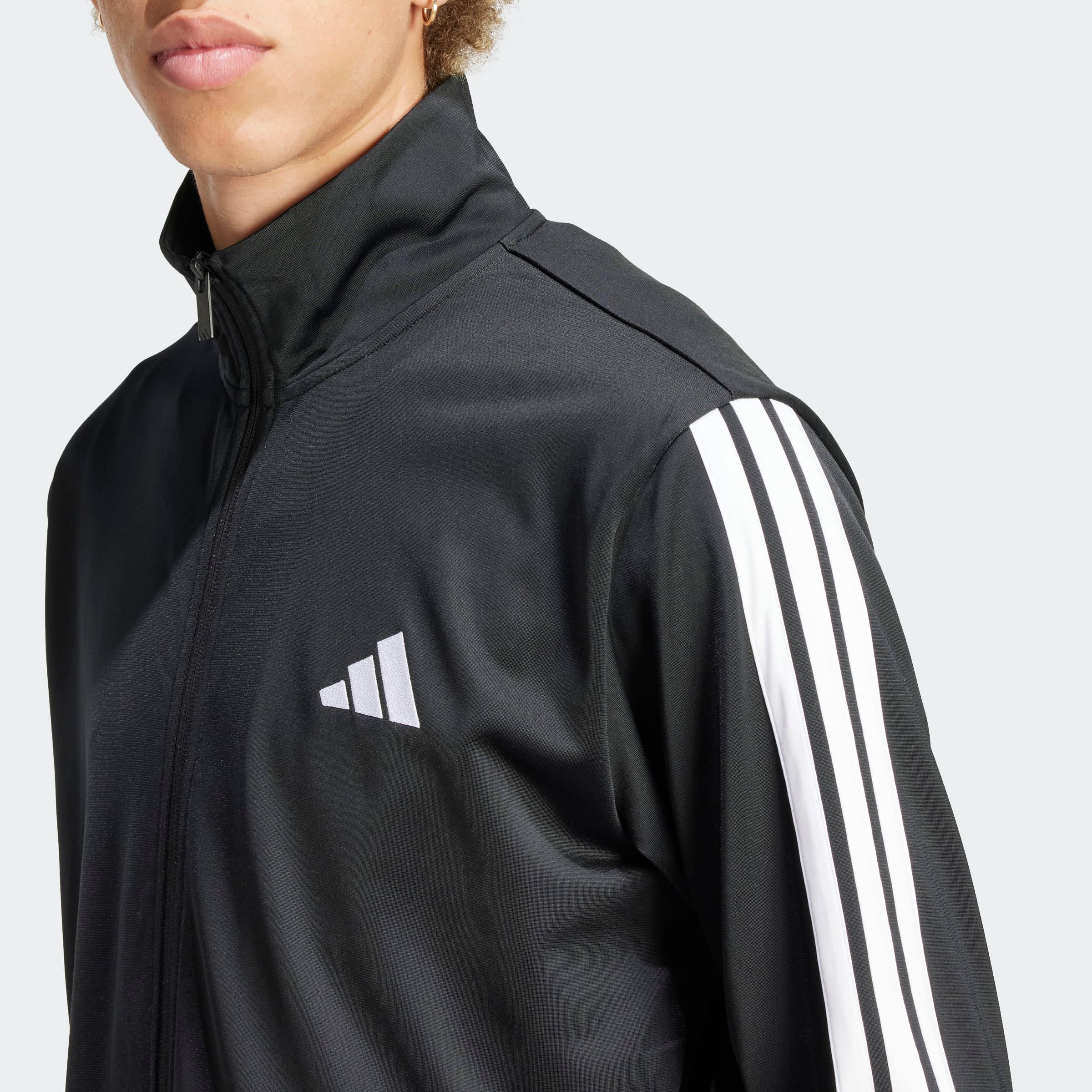 Thumbnail - adidas Sportswear Trainingsanzug "M 3S TR TT TS", (2 tlg.), Basic 3-Streifen Trikot