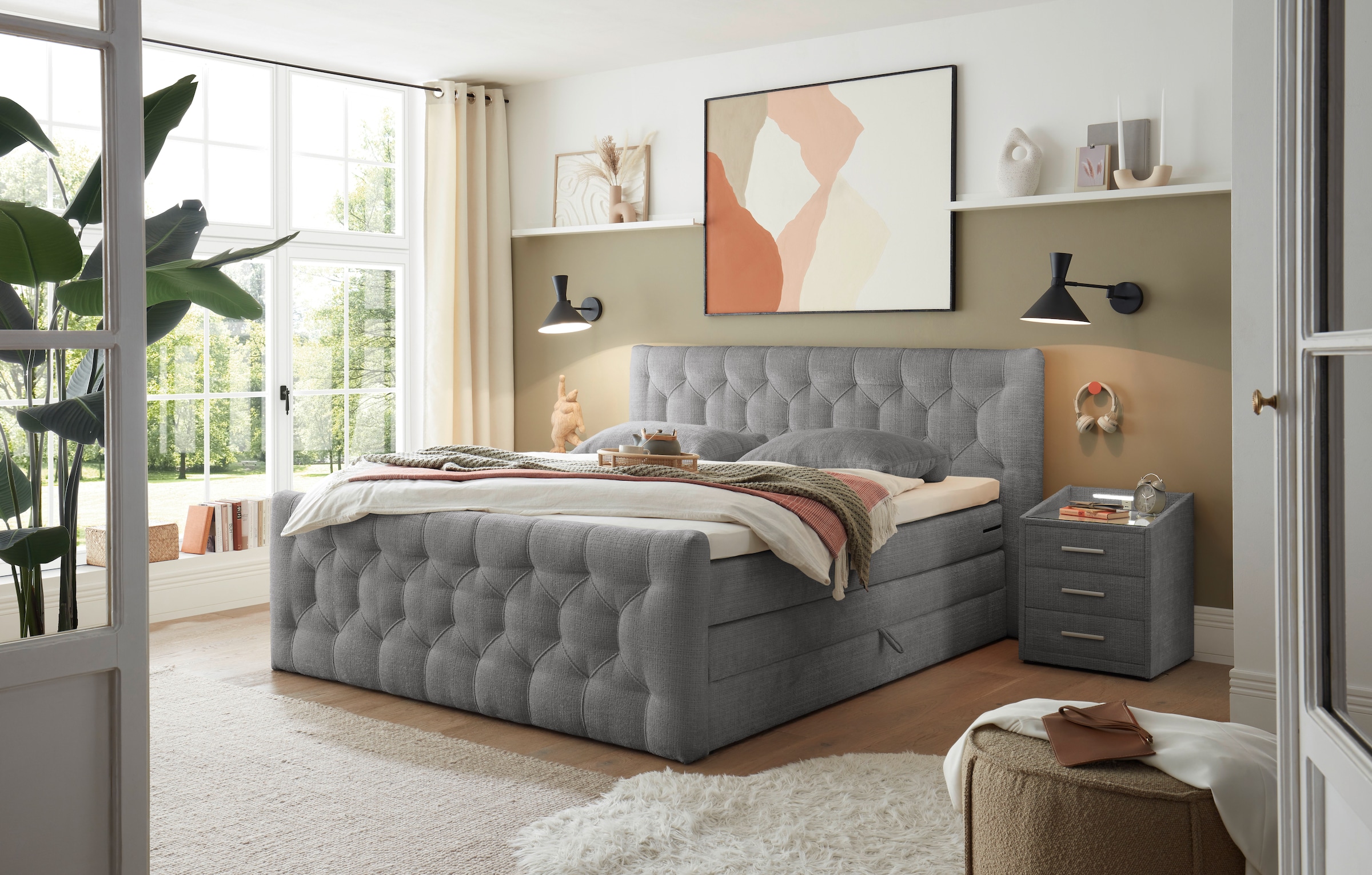 ED EXCITING DESIGN Boxspringbett ""Cashfield", OTTOs Choice Topseller inkl. günstig online kaufen