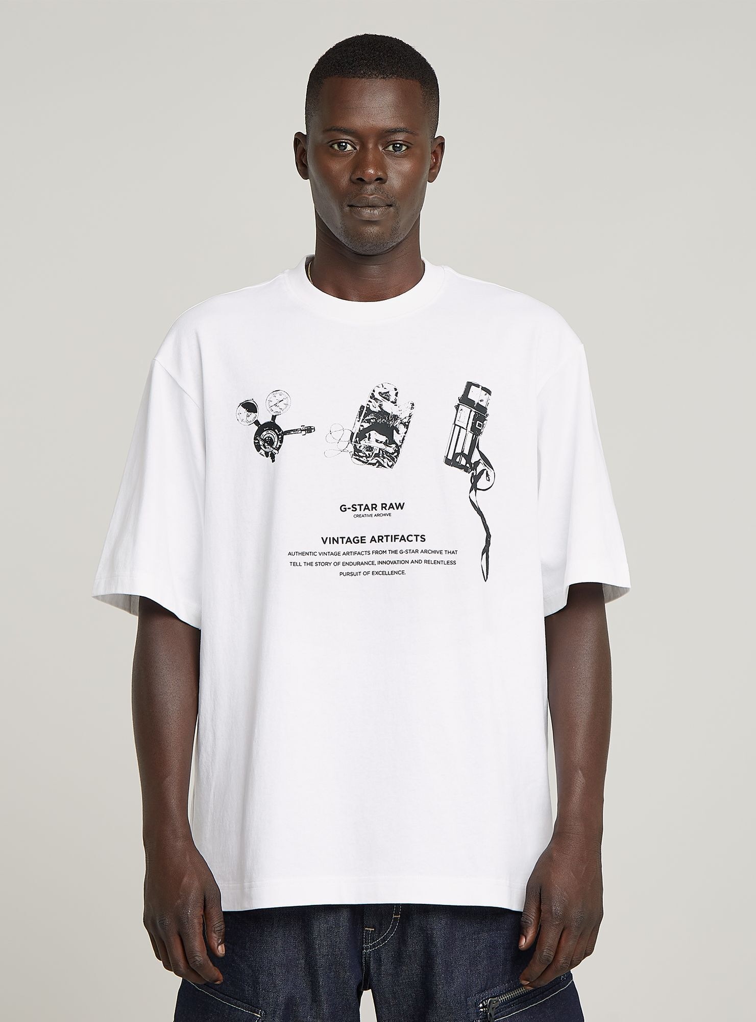 G-STAR T-Shirt "Archive Boxy T-Shirt" günstig online kaufen