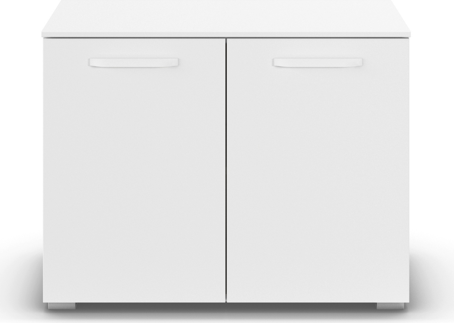 OTTO home Sideboard »Kommode Sideboard Türenkommode Schlafzimmerkommode OTELI« Breite 80 cm SOFT-CLOSE-FUNKTION, elegante Dekor- oder Hochglanzfront,  mit 2 Türen, Einlegeboden variabel einsetzbar MADE IN GERMANY