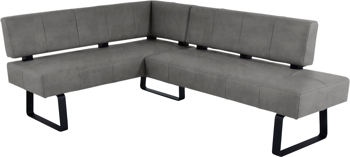 K+W Komfort & Wohnen Eckbank »Spider II«, Sitzsteppung, bequem durch Sandwichbauweise, 2 Stellmaße