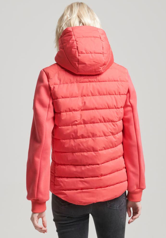 Superdry Steppjacke »HOOD STORM HYBRID PADDED Kapuze BAUR | kaufen JKT«, für mit