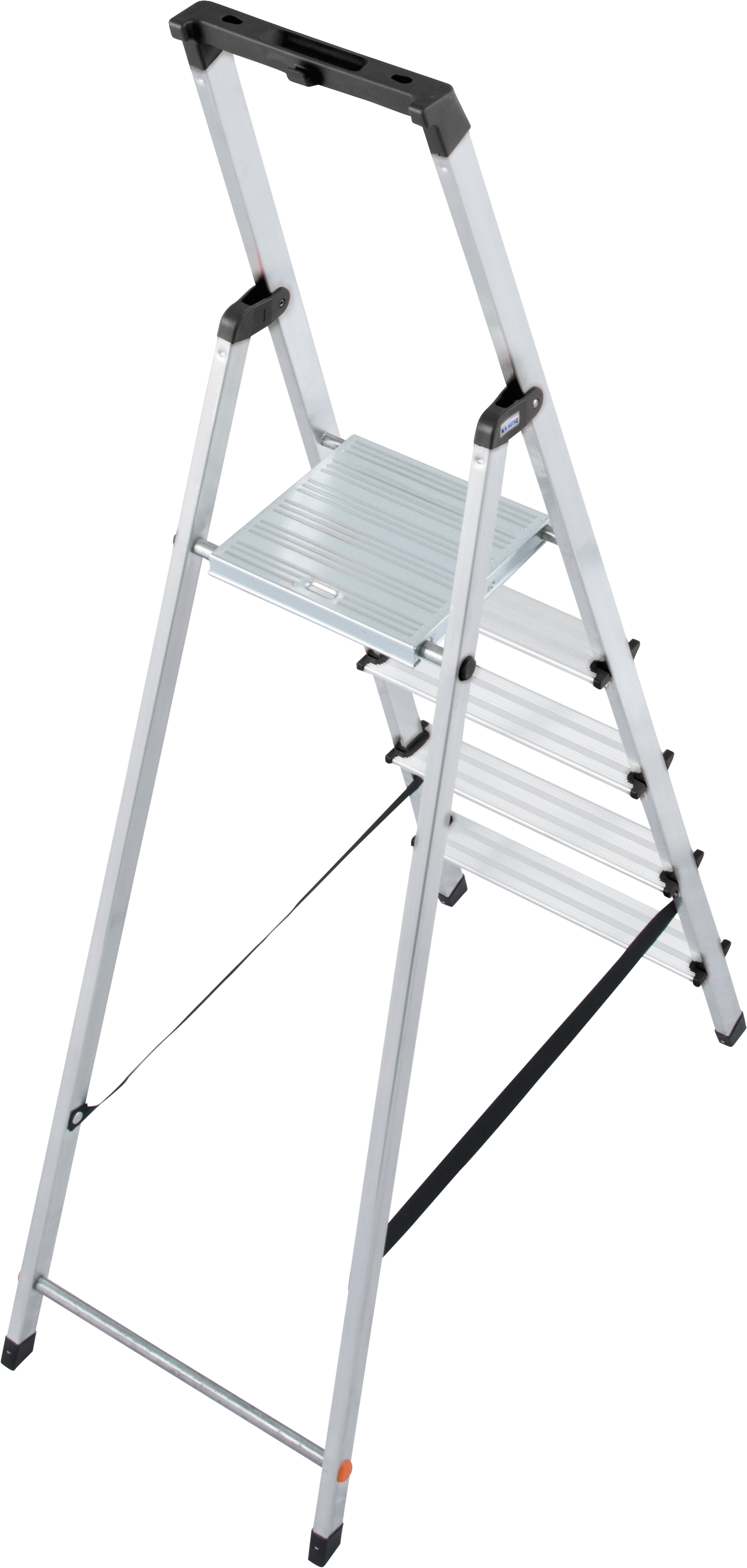 KRAUSE Stehleiter "Solidy" Aluminium, 1x5 Stufen, Arbeitshöhe ca. 305 cm günstig online kaufen