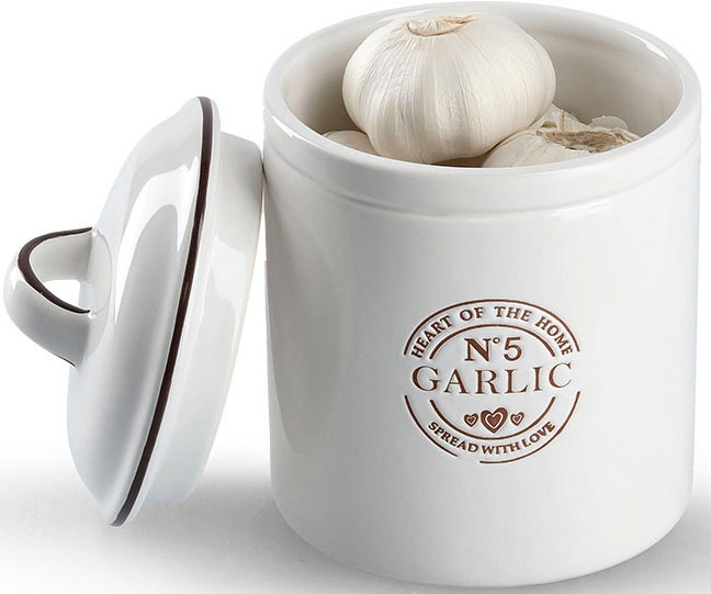 Zeller Present Vorratsdose "Garlic" 1 Stk. tlg. für Knoblauch, 880 ml günstig online kaufen