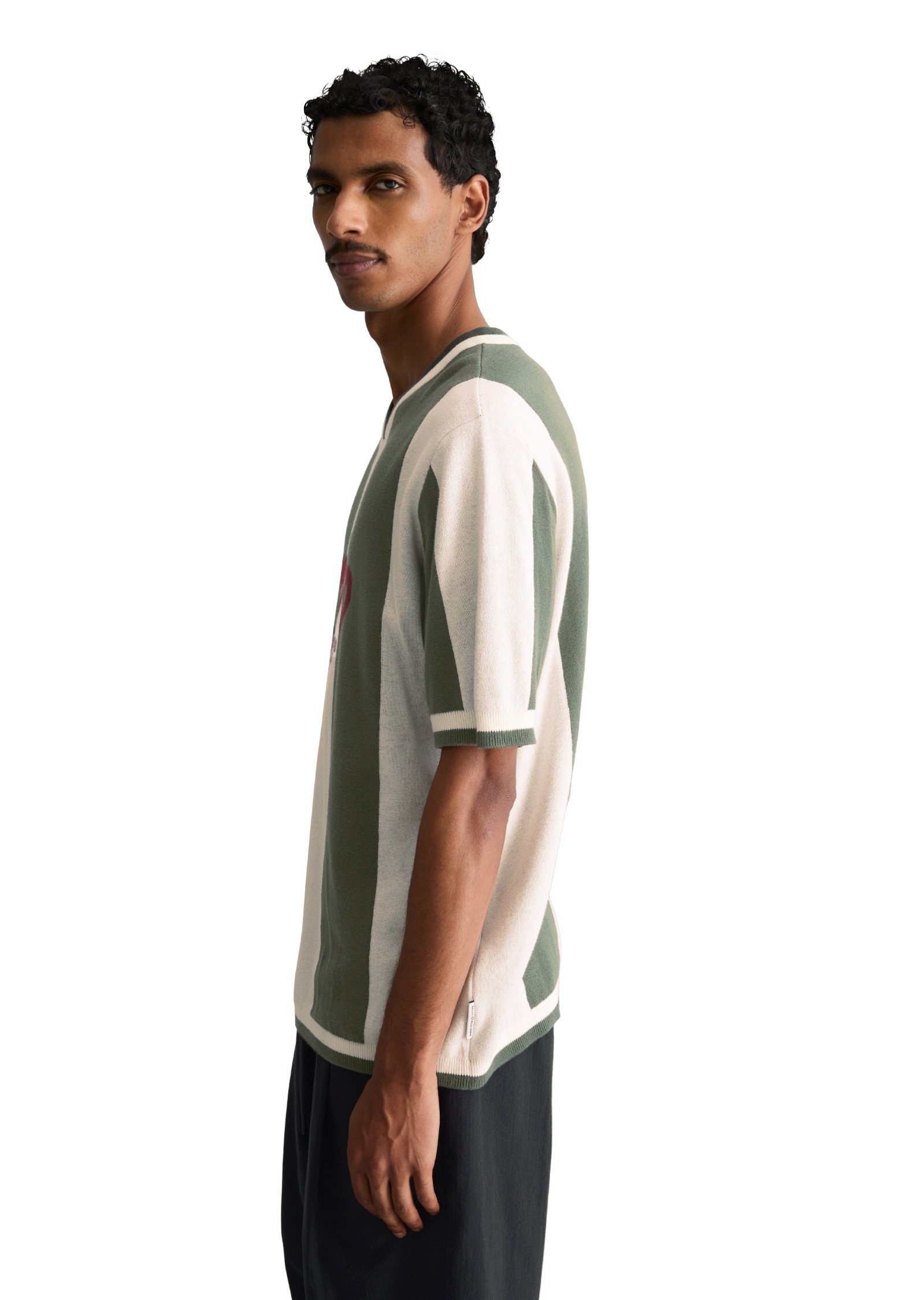 Marc O'Polo DENIM Poloshirt »aus garngefärbter Bio-Baumwolle«