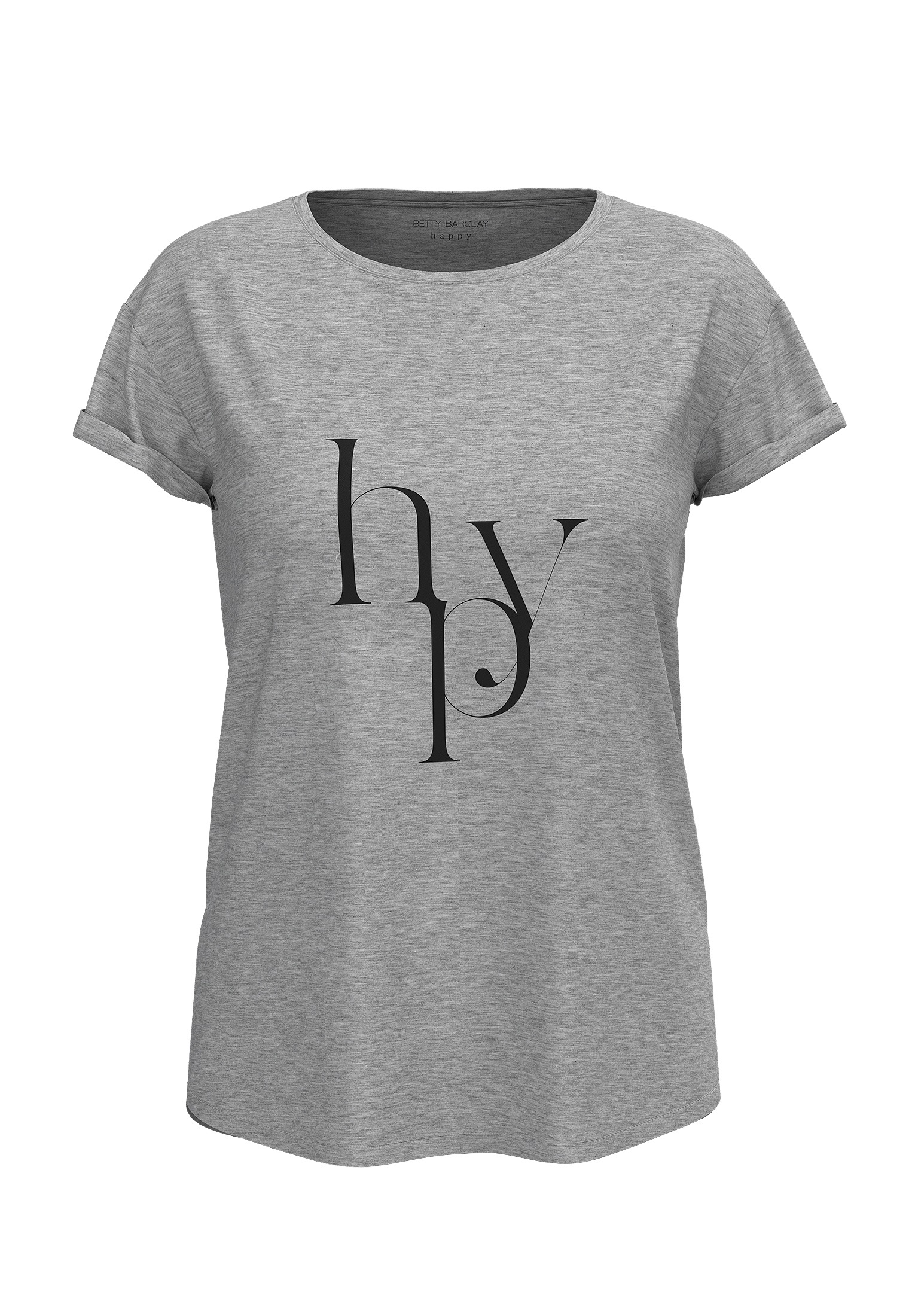 Betty Barclay Kurzarmshirt "Betty Barclay Damen Rundhals-Shirt mit Raffung" günstig online kaufen