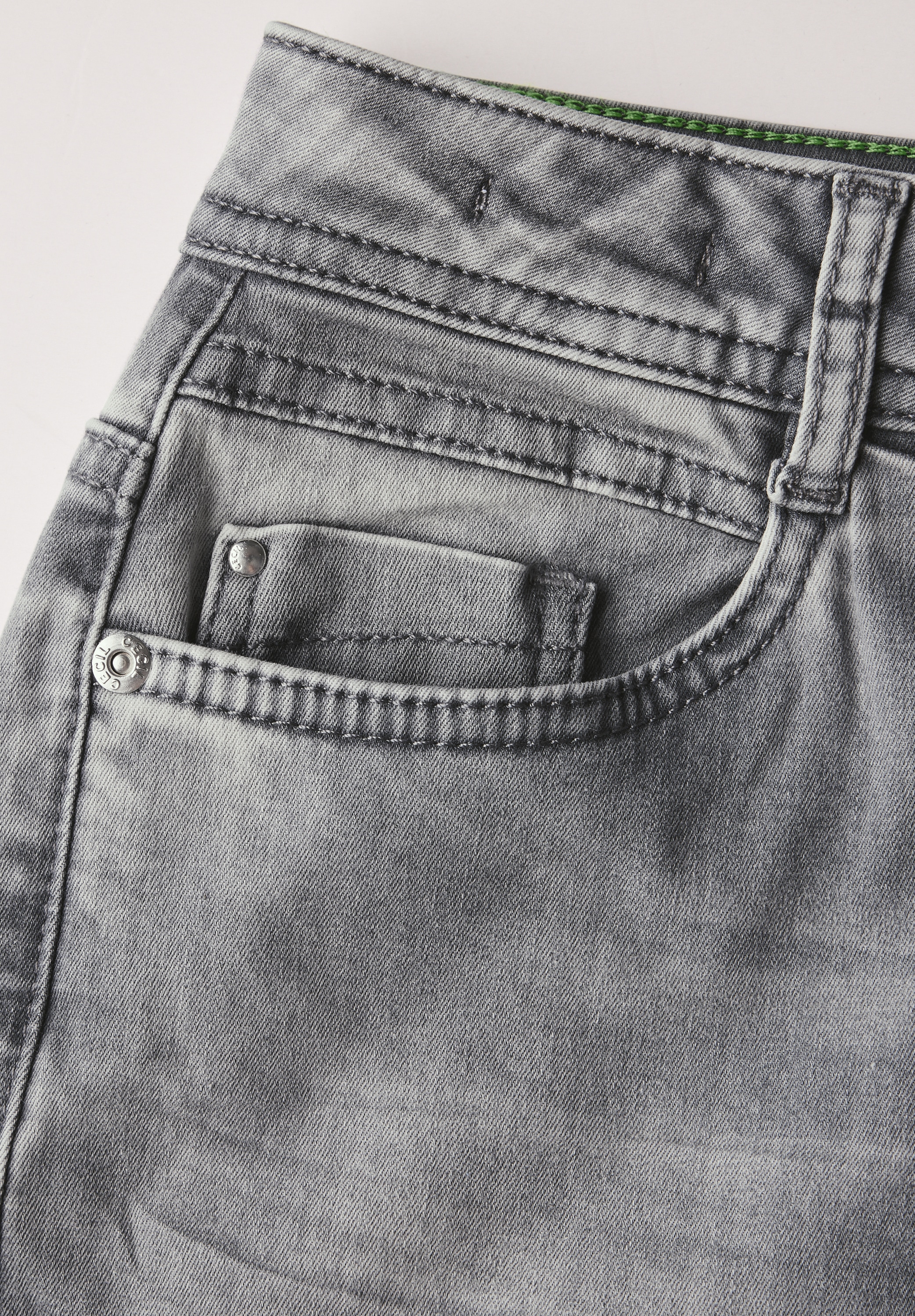 Cecil Loose-fit-Jeans, High Waist