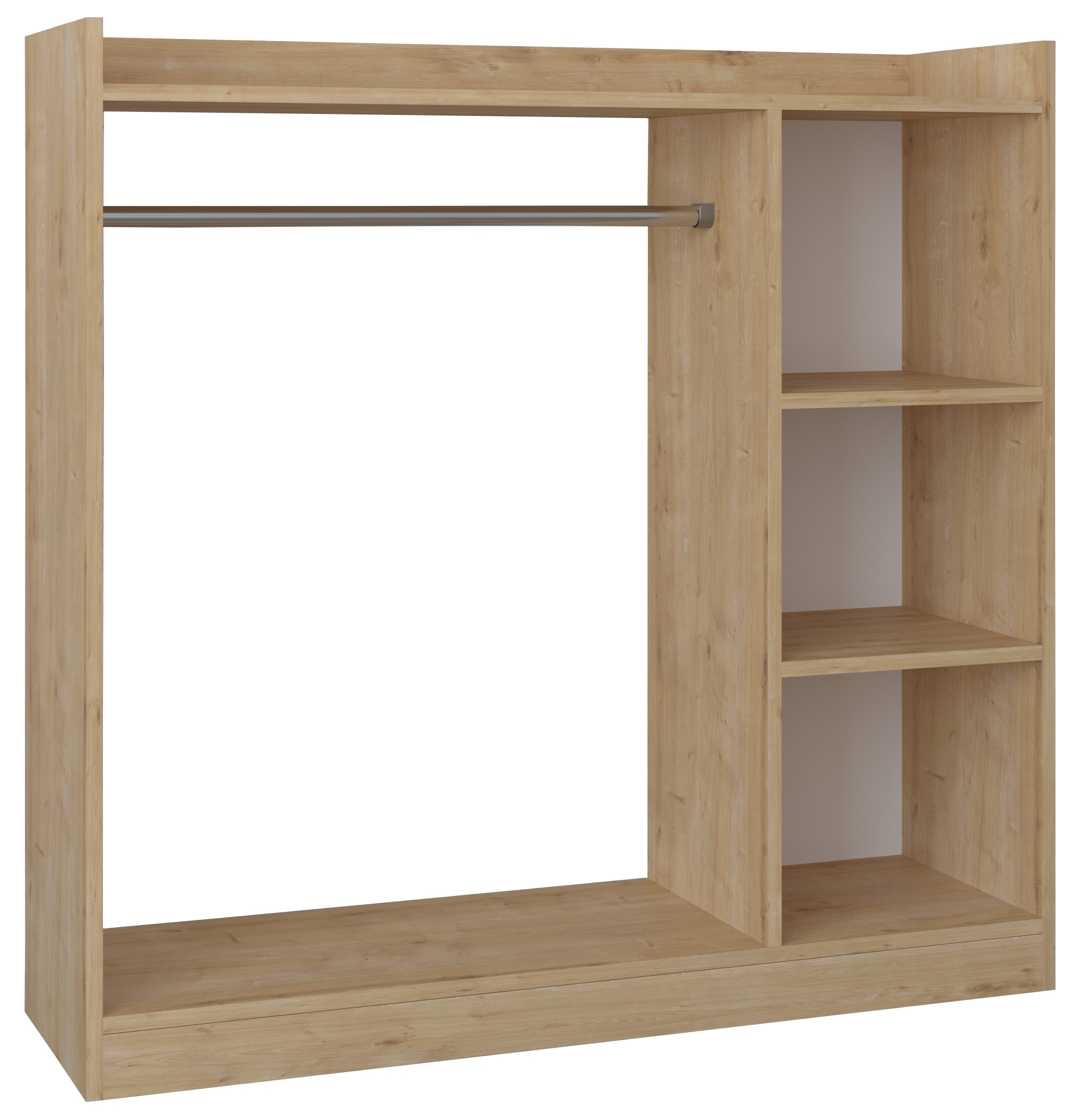 VCM Kleiderschrank »Offener begehbarer Kleiderschrank Regal Palosa M«, (1 St., VCM Palosa)