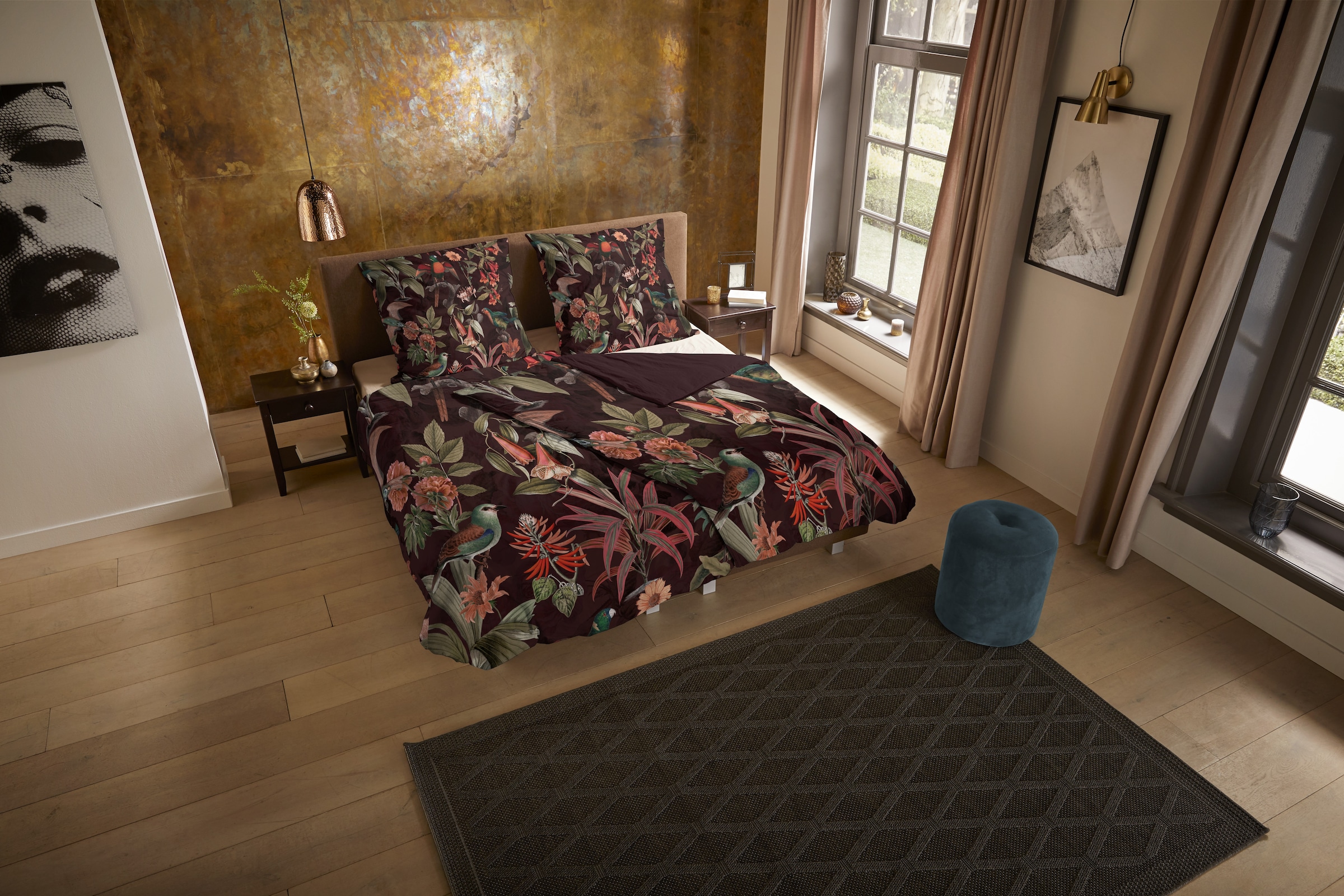 PURE luxury collection Wendebettwäsche "Elmira" 3 Stk. Mikrofaser, Pflegele günstig online kaufen