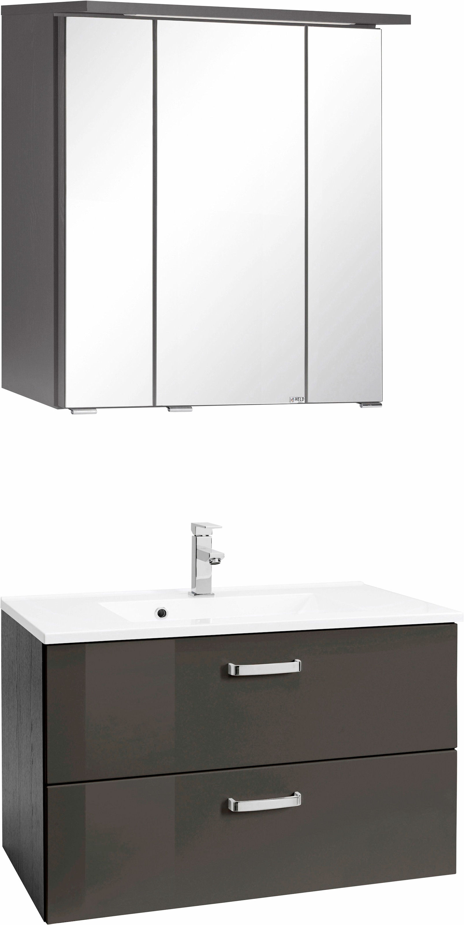 welltime Badmöbel-Set "Ravenna" 2 tlg. mit Soft-Close Funktion günstig online kaufen