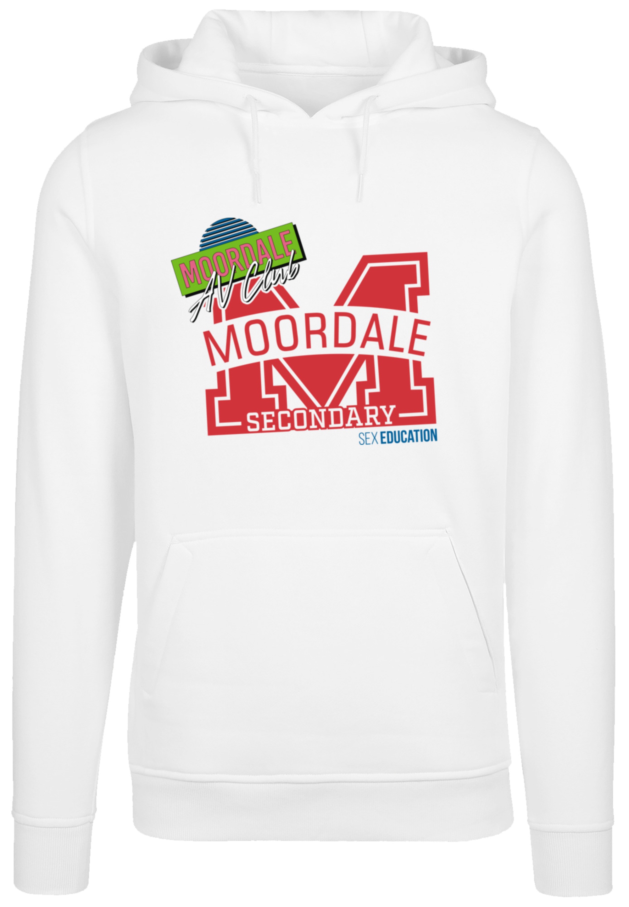 F4NT4STIC Kapuzenpullover »Sex Education Moordale M Collage Netflix TV Series«, Premium Qualität