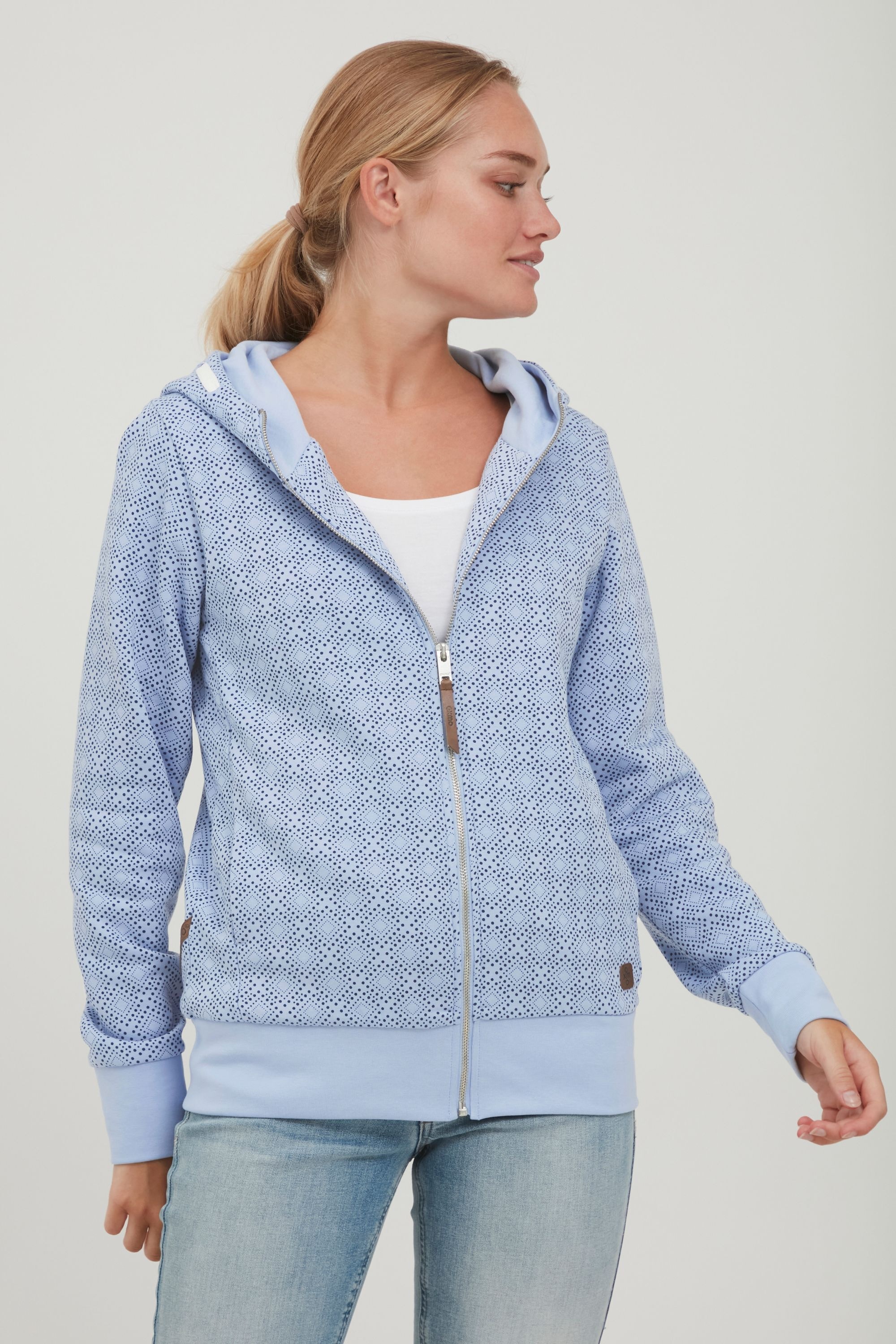 OXMO Kapuzenpullover »Kapuzensweatjacke OXVendela«