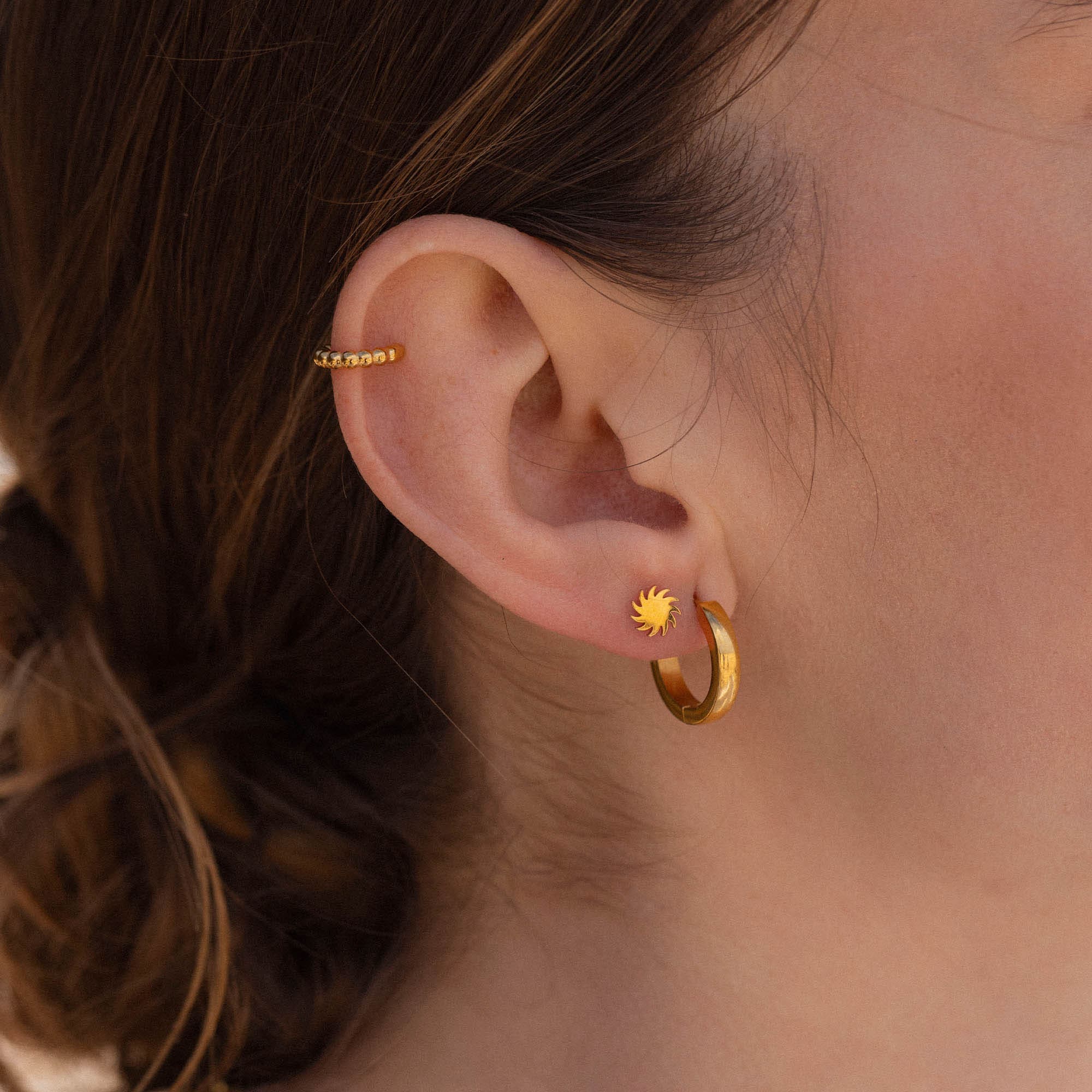 Purelei Single-Creole »Schmuck Geschenk Piercing Spherical, 24131-Piercing-Spherical«