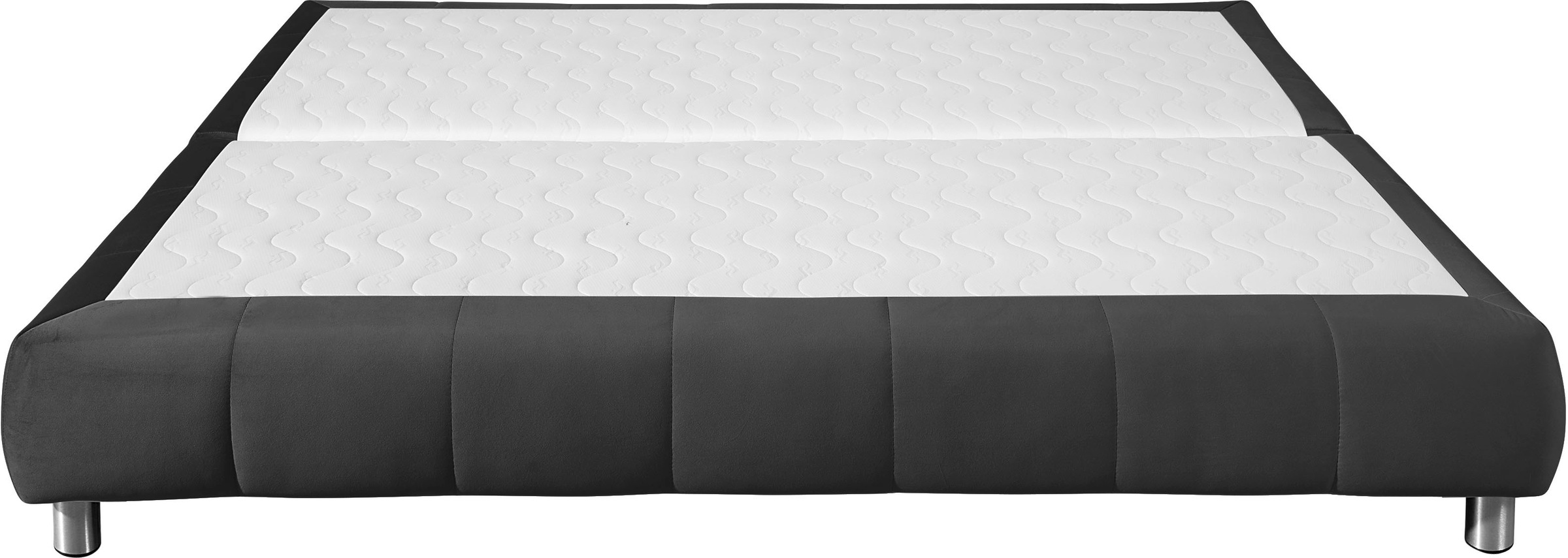 andas Boxspringbett »Salo«, Ohne Kopfteil, inkl. Topper, auch in Überlänge 220 cm