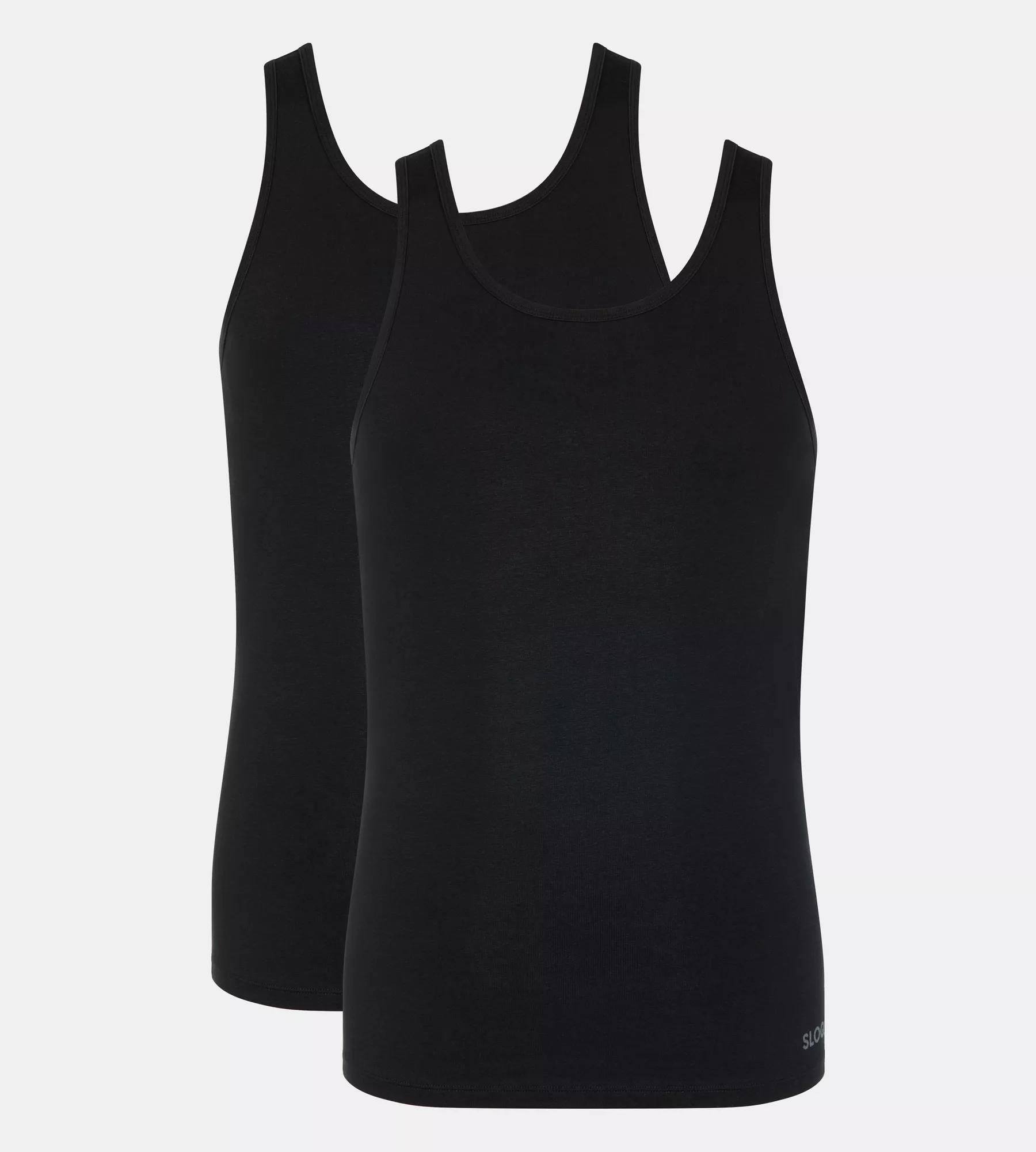 Sloggi Tanktop "men Go Abc 2.0" Rundhalsausschnitt, ärmellos, Regular Fit, Baumwollmischung