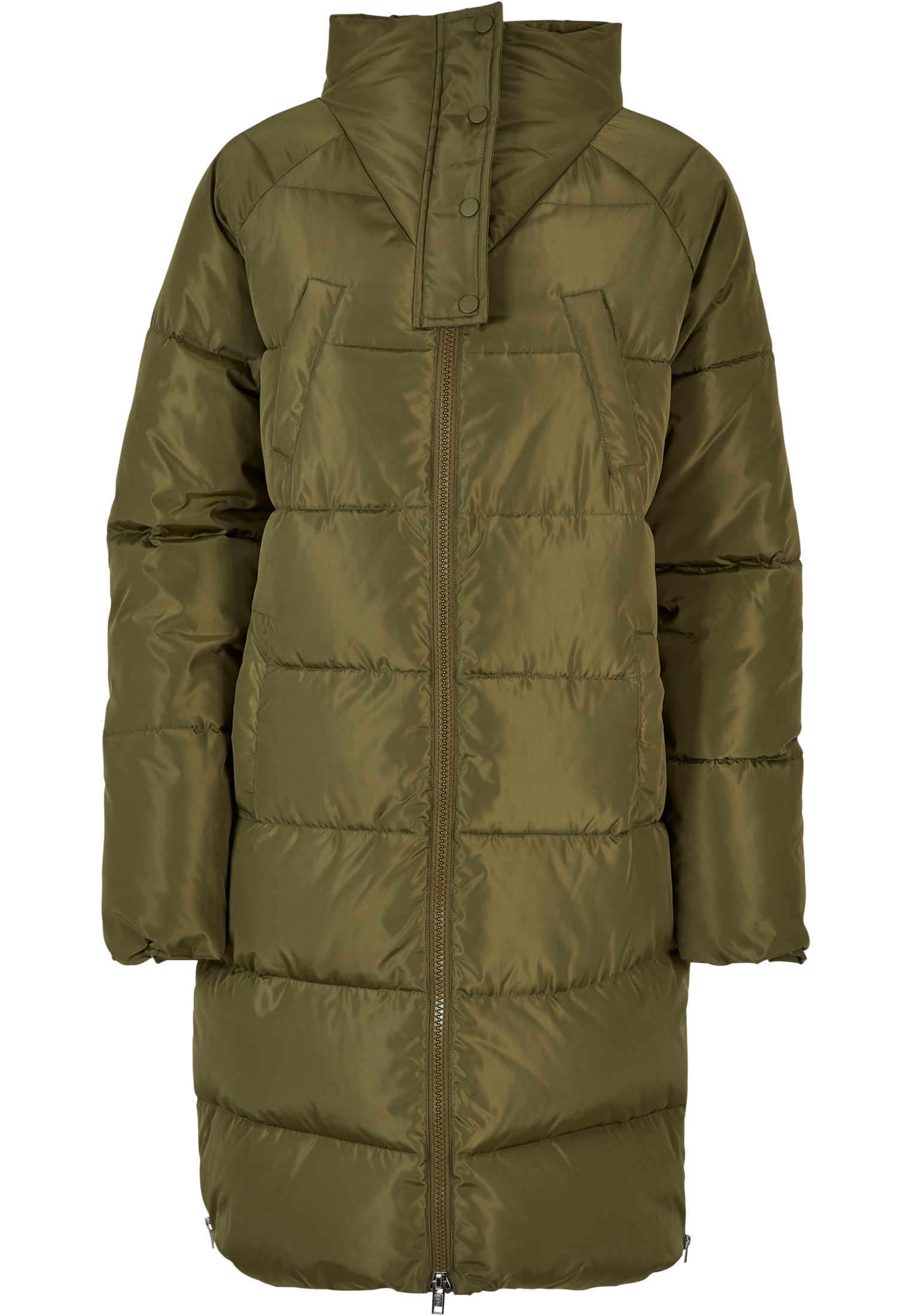 Ladies Coat«, Kapuze URBAN High Winterjacke Neck CLASSICS St.), »Damen | kaufen (1 Puffer BAUR ohne für