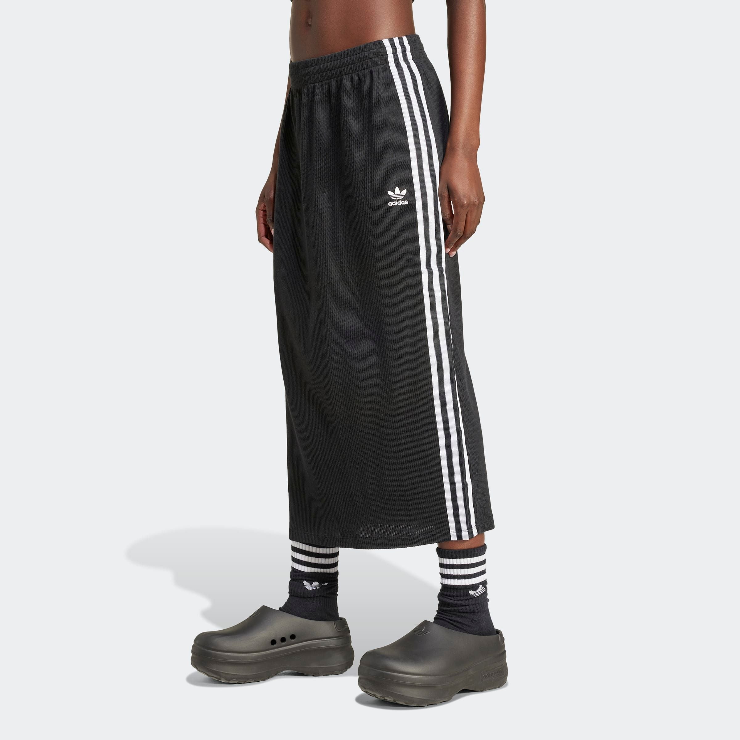 adidas Originals Sweatrock "KNITTED SKIRT" sportliche Schnittform, aus Baum günstig online kaufen