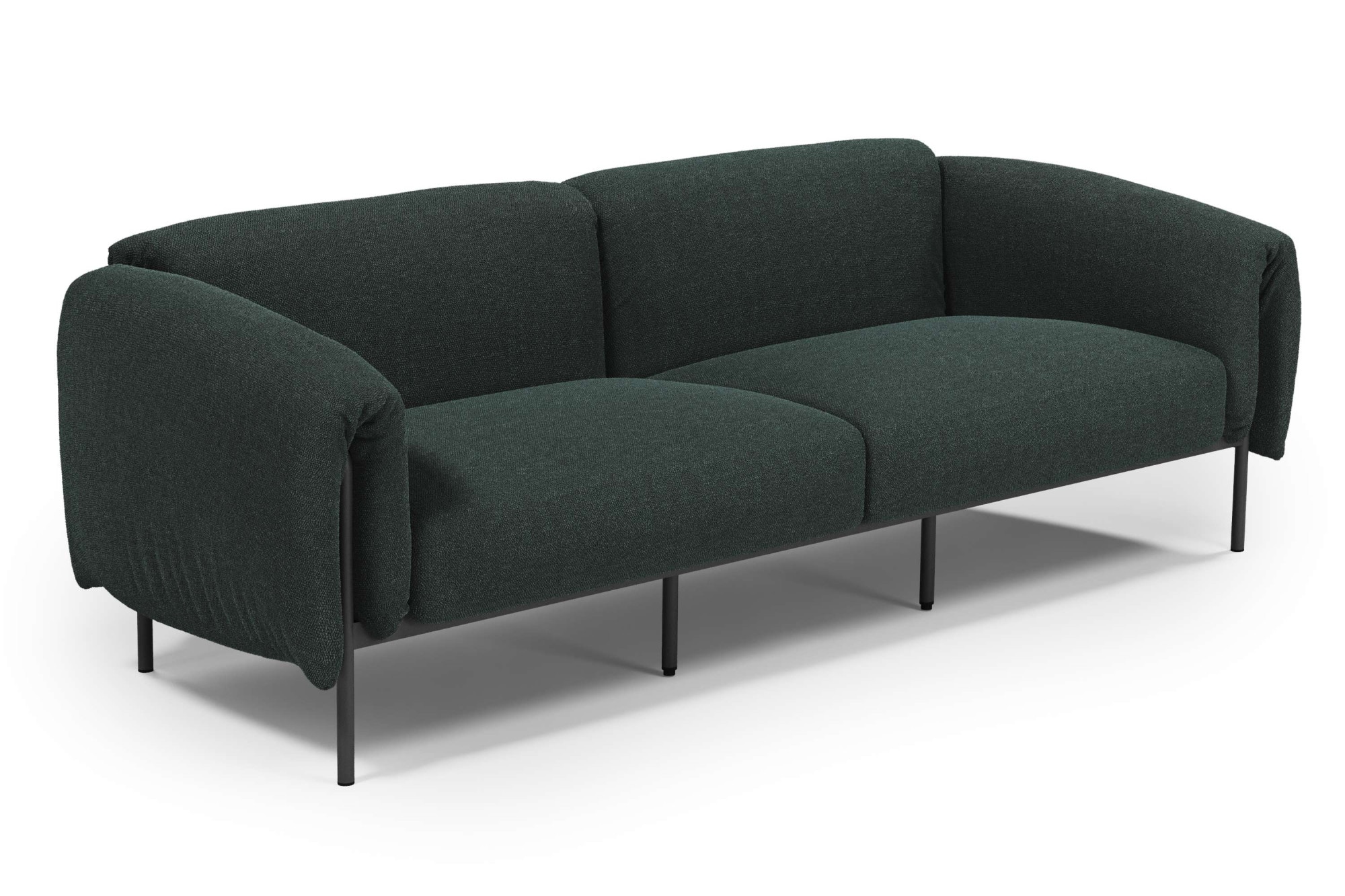 andas 3-Sitzer »Lumi«, Outdoor Gartensofa, wetterfeste Materialien, Breite 228 cm