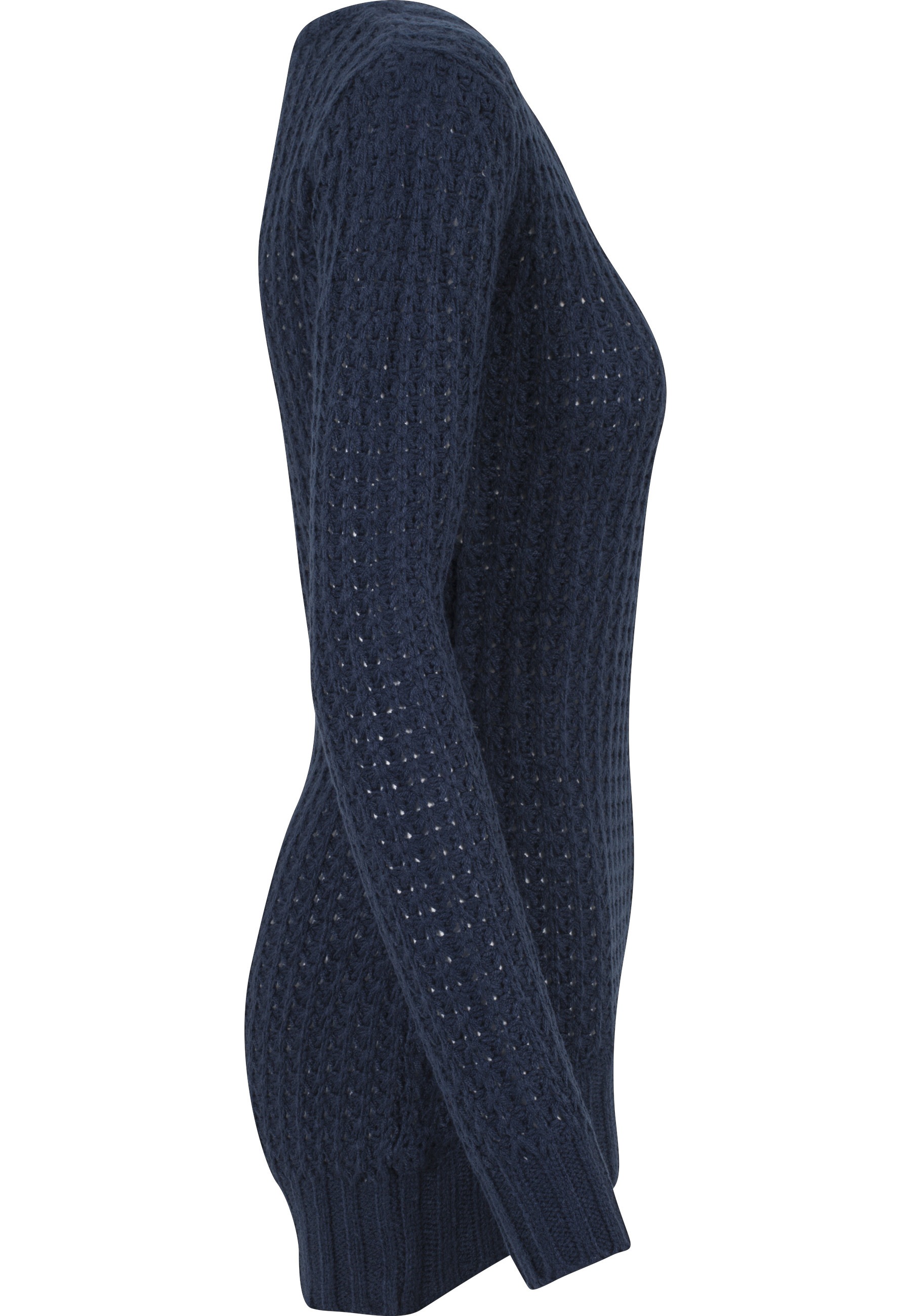 URBAN CLASSICS Sweatshirt »Urban Classics Damen Ladies Long Wideneck Sweater«, 1 Stk.
