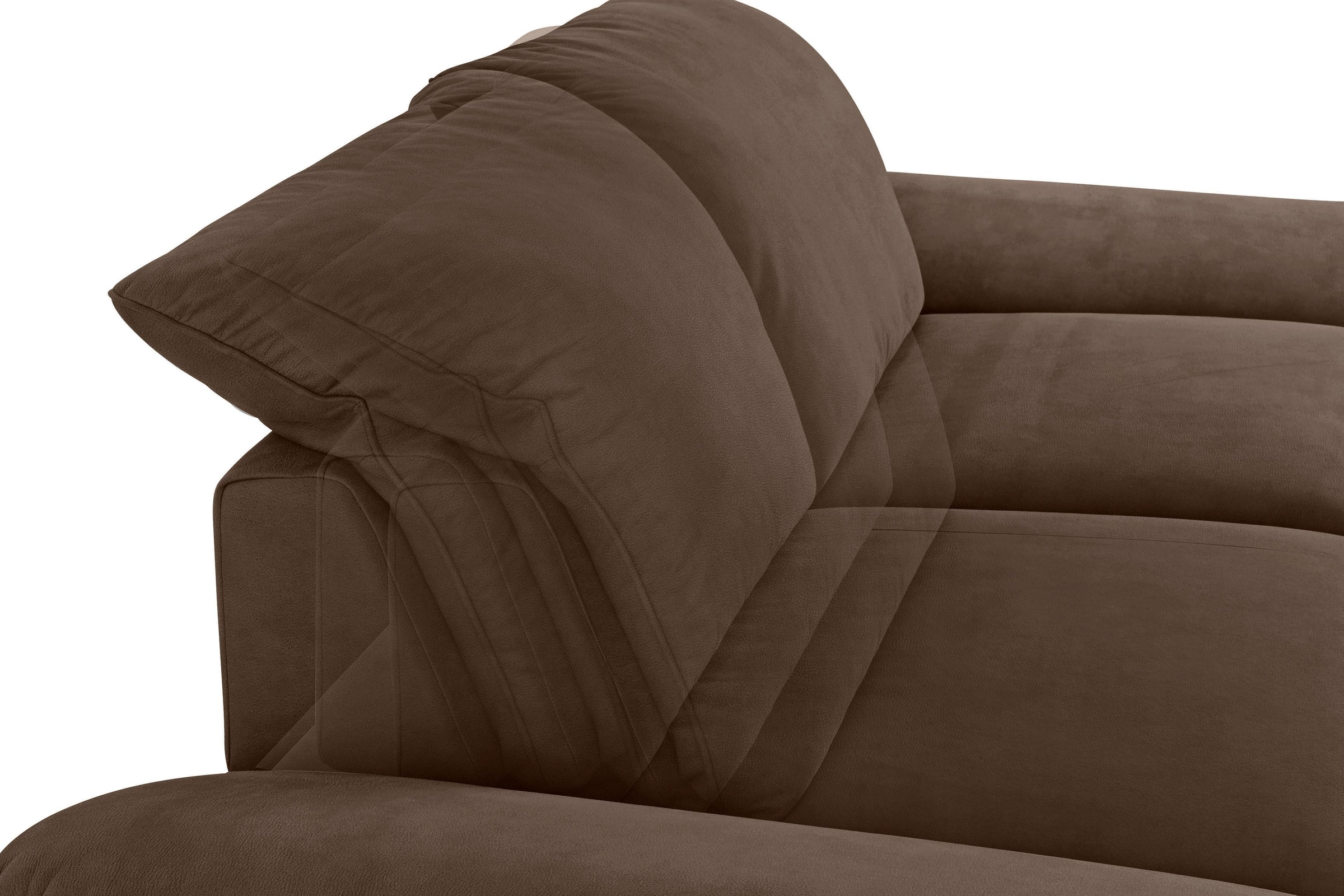W.SCHILLIG 2,5-Sitzer »enjoy&MORE«, Sitztiefenverstellung, Füße schwarz pulverbeschichtet, Breite 232 cm