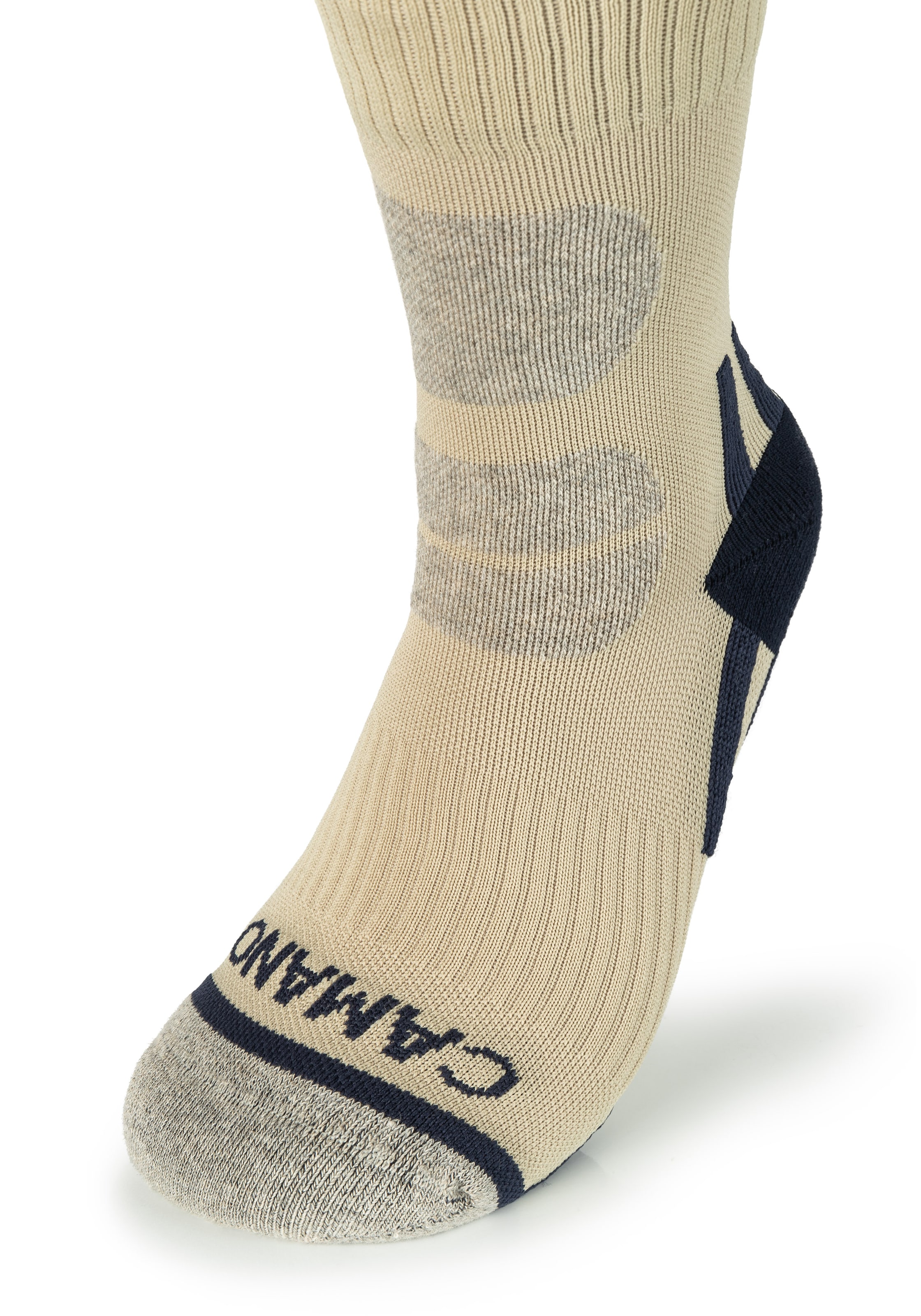 Camano Wandersocken »function«, (4 Paar), mit Fußgewölbe-Stütze