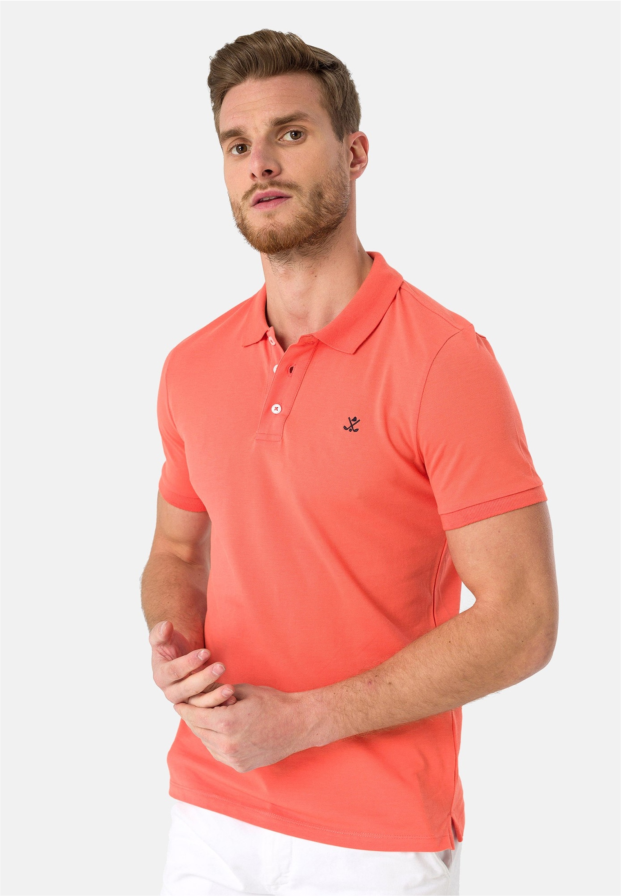 SIR RAYMOND TAILOR Poloshirt »Wheaton«, (1 tlg.), mit klassischem Kragen und kurzer Knopfleiste
