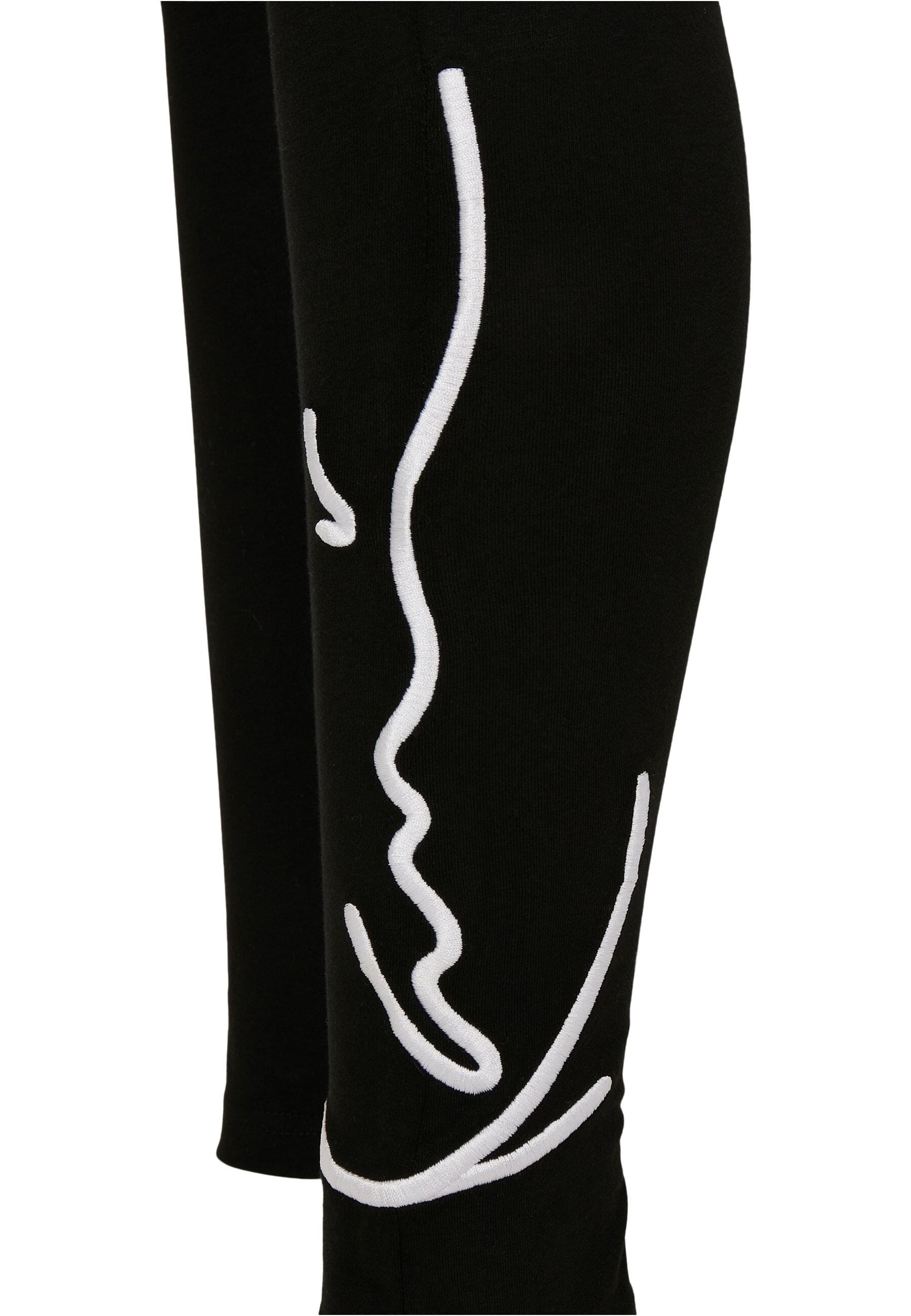 Karl Kani Leggings »Karl Kani Damen KKWQ32005BLK Signature Leggins black«, (1 tlg.)