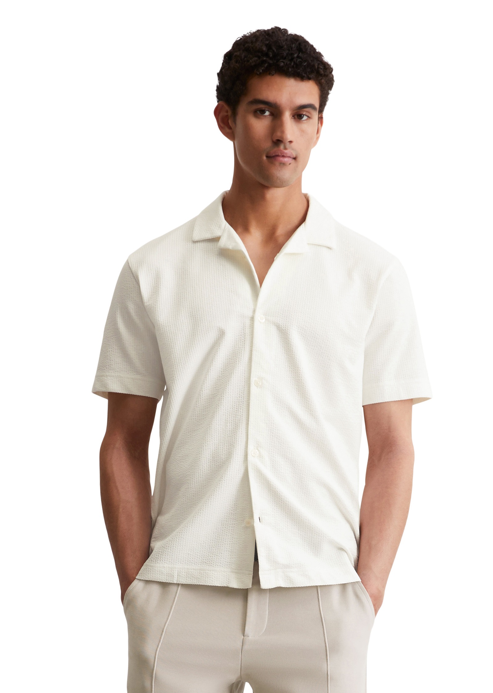 Marc OPolo Poloshirt "aus Bio-Baumwoll-Mix" günstig online kaufen