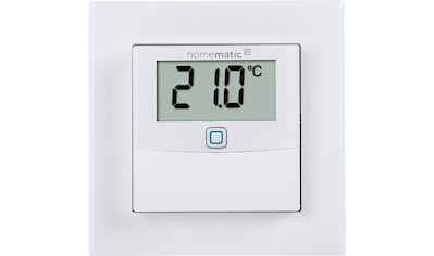 Homematic IP Smart-Home-Zubehör »Temp.- und Luftfeuchtigkeitssensor Display –innen... kaufen