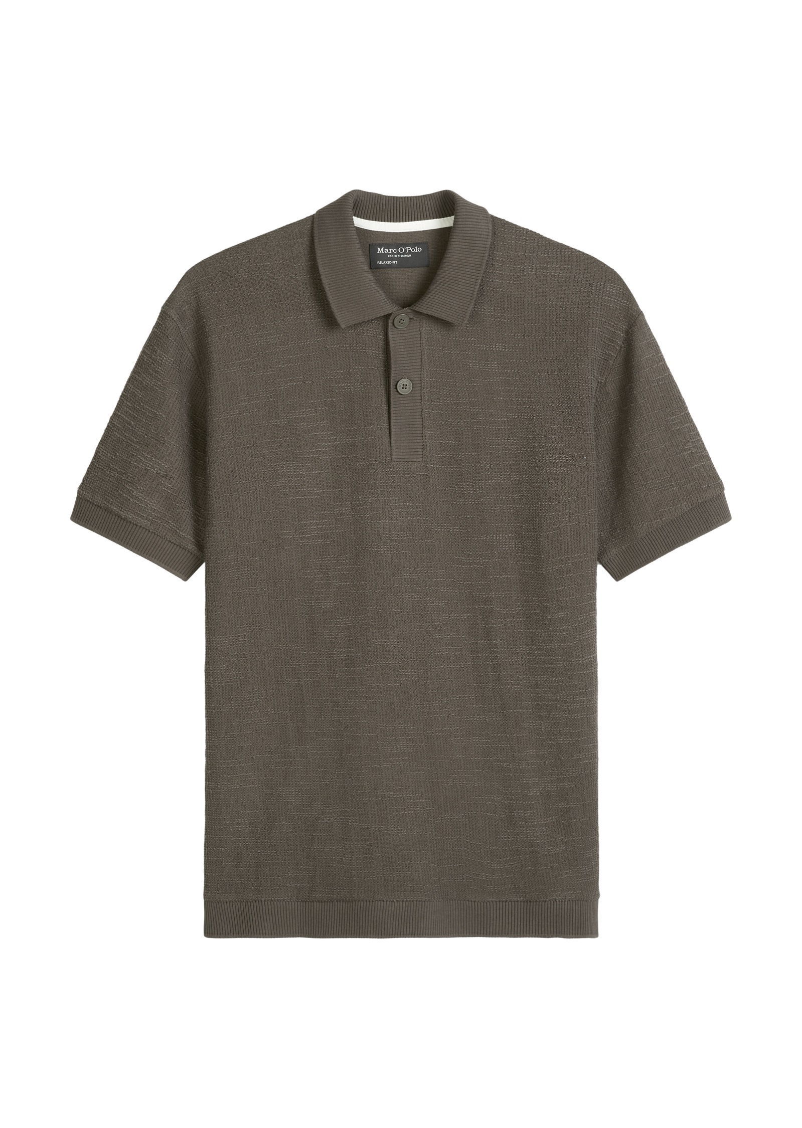 Marc O'Polo Poloshirt »aus weichem Bouclé-Jersey«