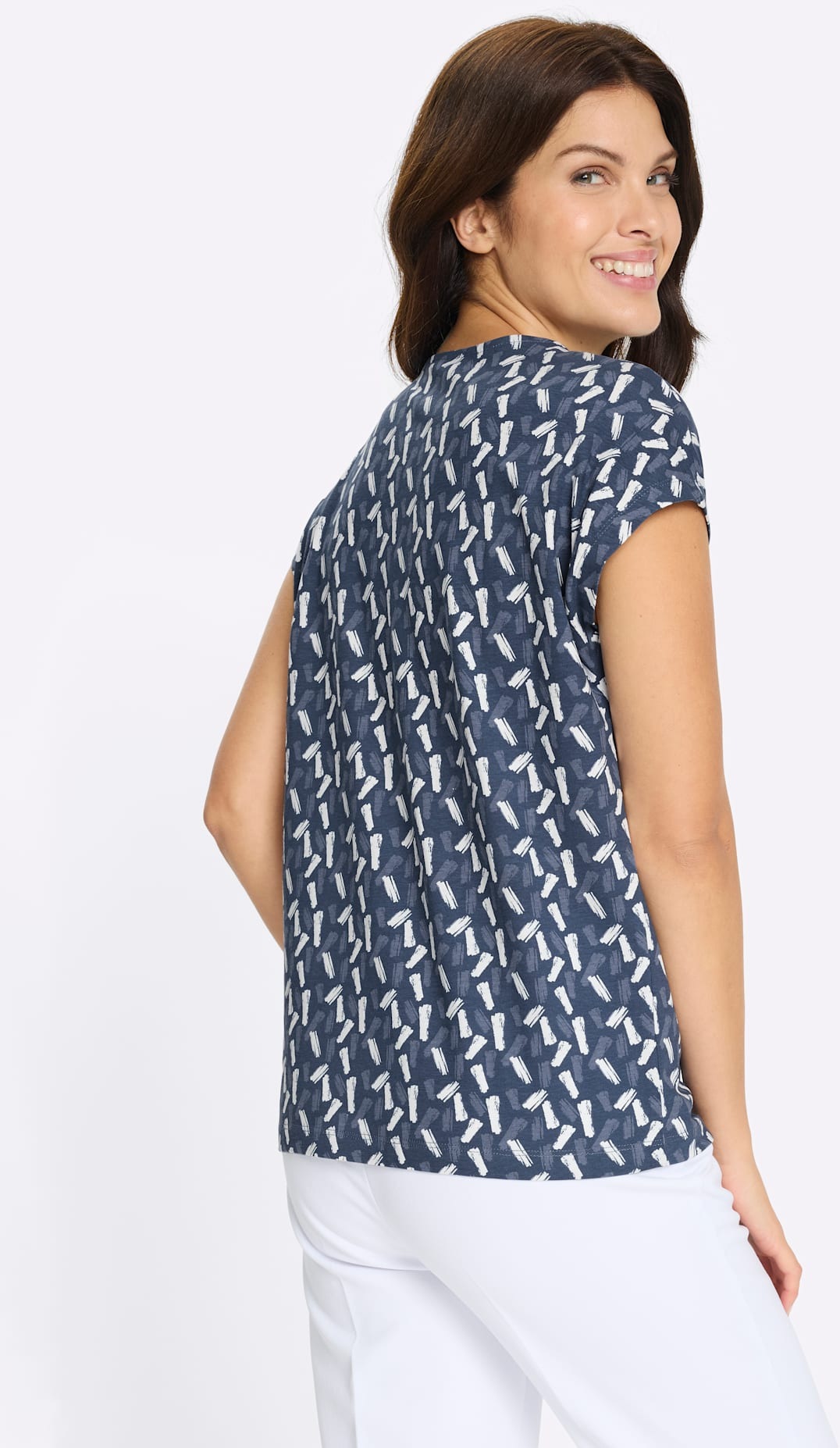 Classic Basics Kurzarmshirt "Druck-Shirt" 1 tlg. günstig online kaufen