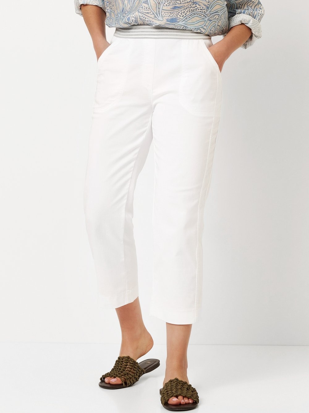 TONI 3/4-Hose »Sue« su gestreiftem Bund