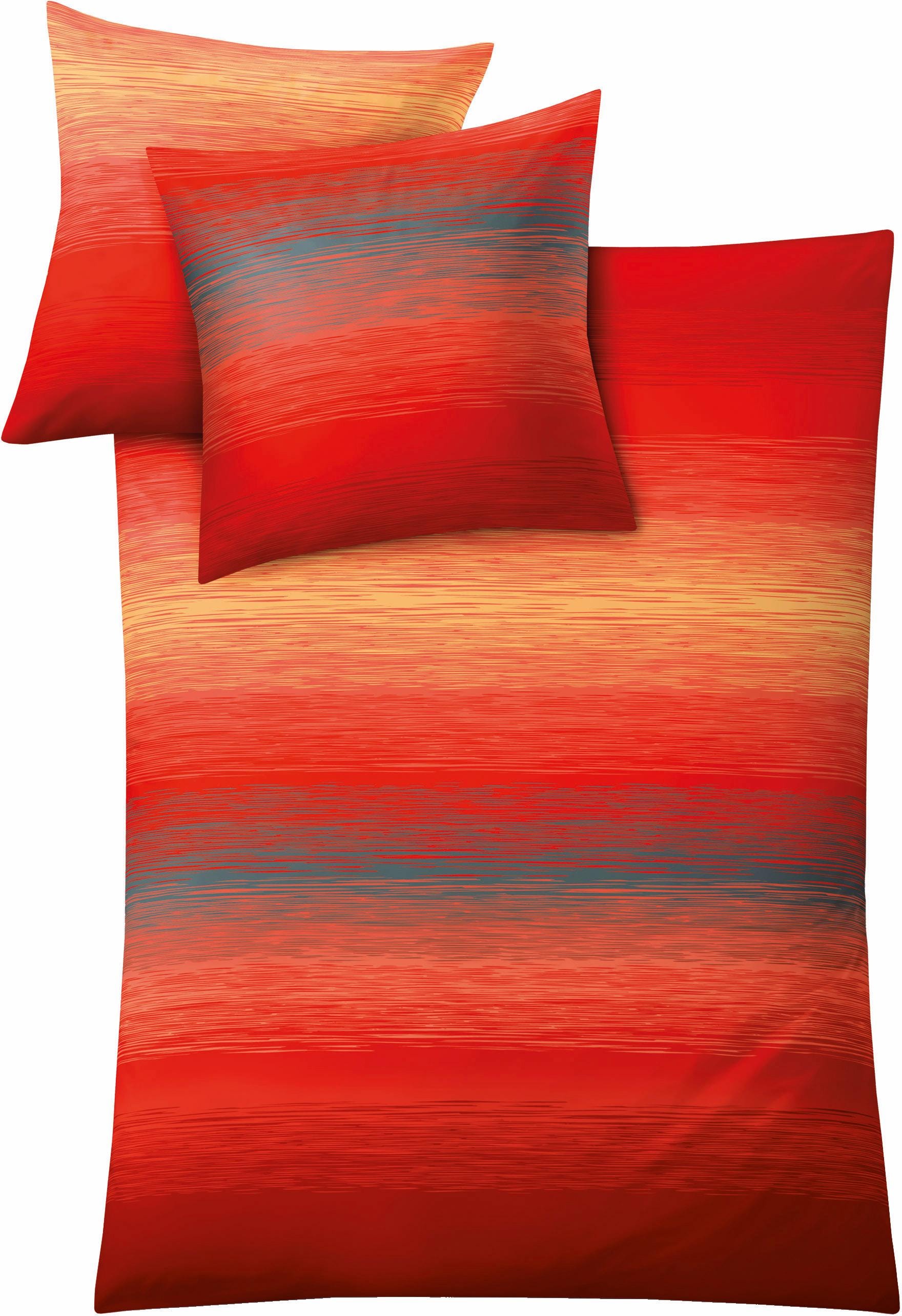 Kleine Wolke Bettwäsche "Chicago" 2 Stk. tlg. mit fließendem Farbverlauf günstig online kaufen