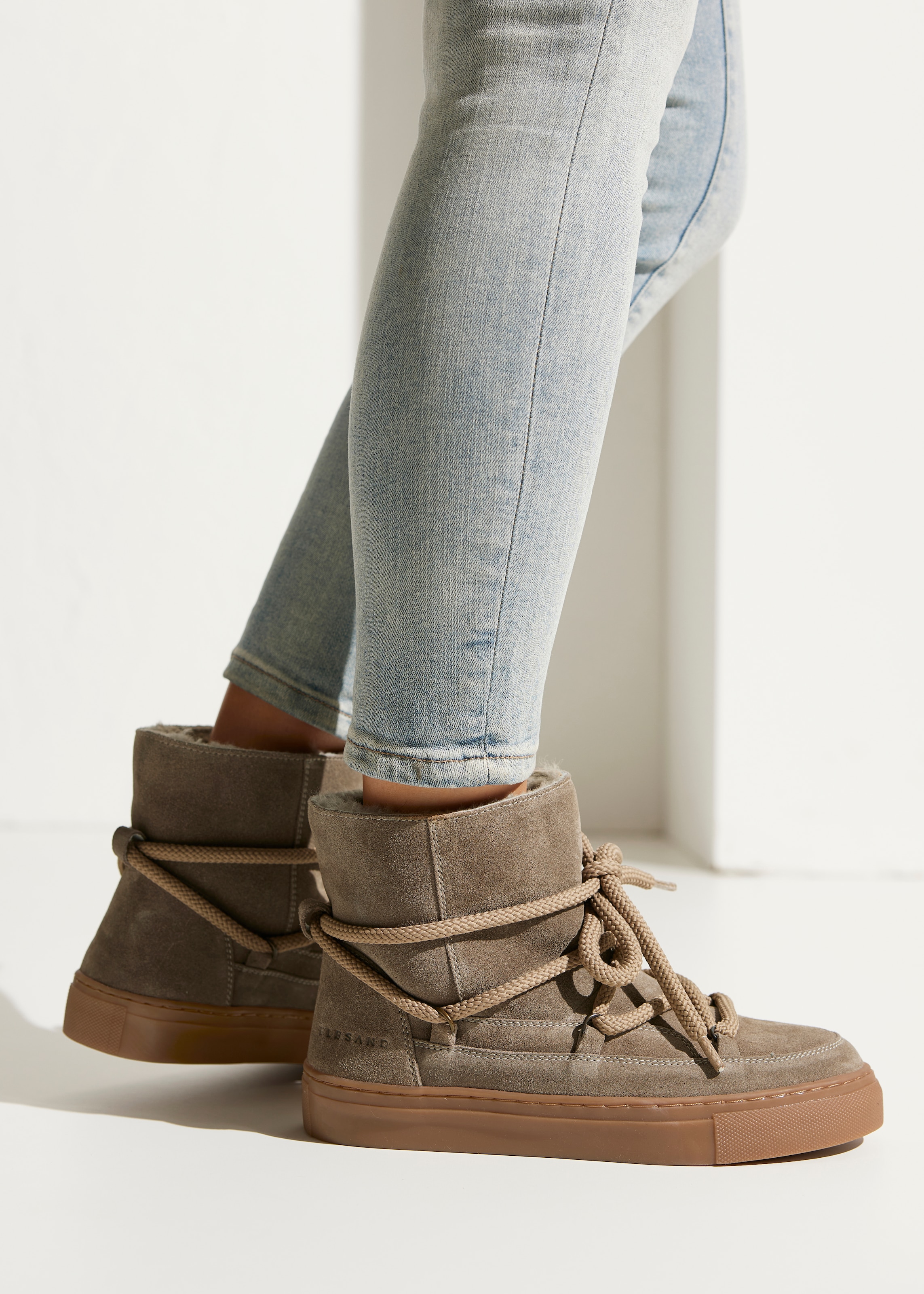 Elbsand Stiefelette »Boots, Winterstiefelette, Winterboots, Stiefel, Lederstiefelette«  aus Leder mit kuscheligem Lammfell