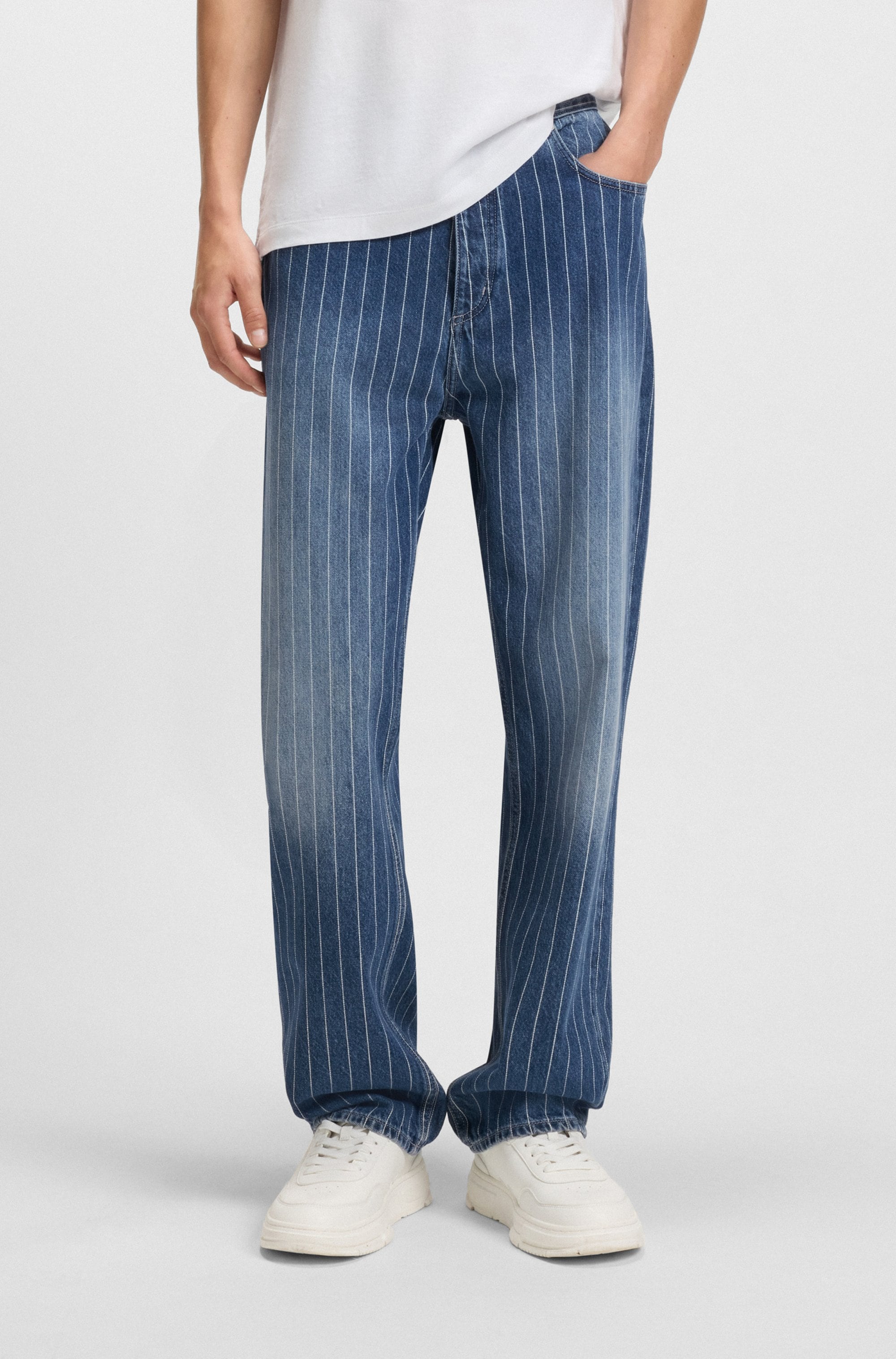 HUGO Blue Loose-fit-Jeans "Nate", loose fit günstig online kaufen
