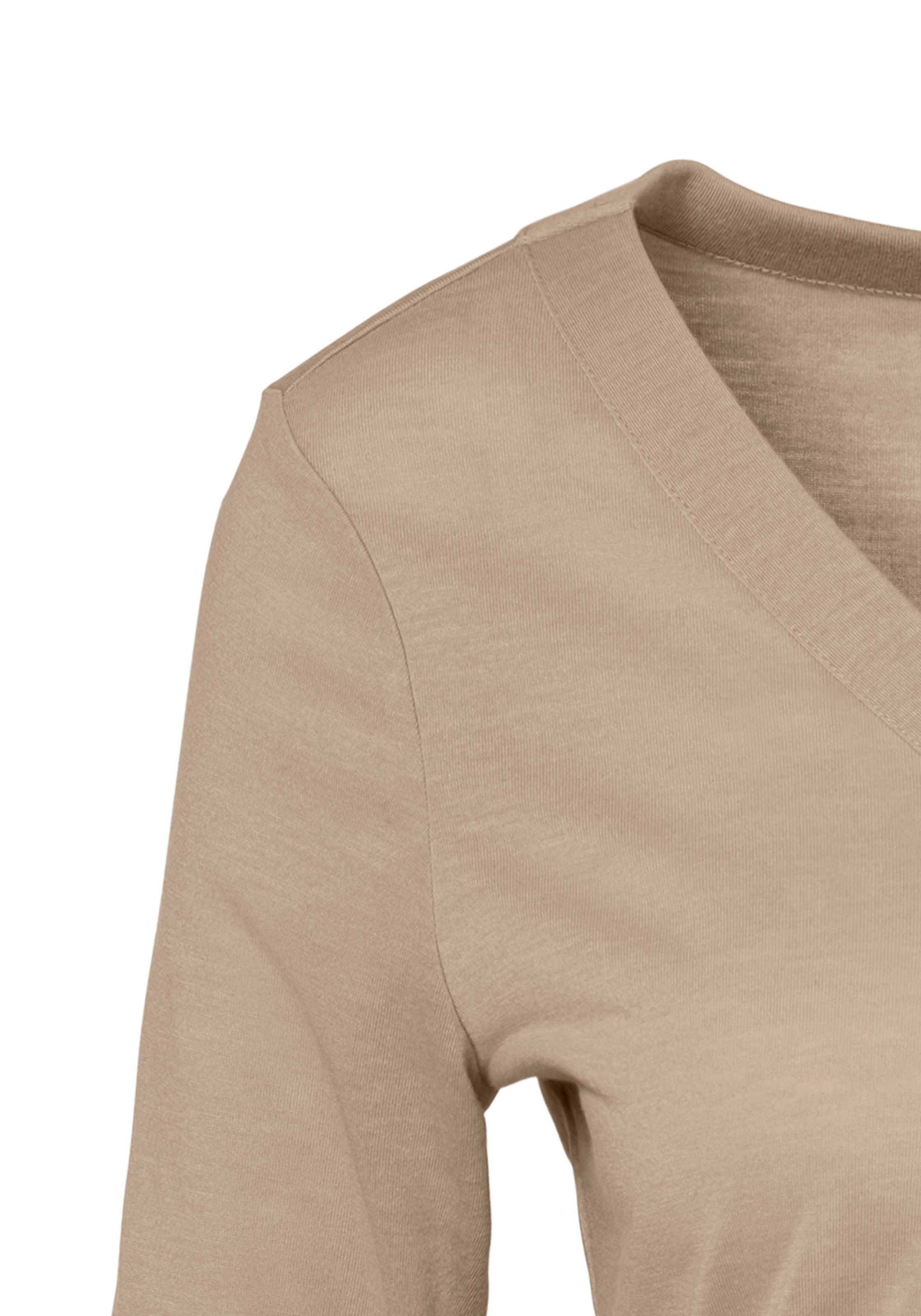 Thumbnail - LASCANA Blusenshirt "mit Knopfdetails", aus weicher Qualität mit Viskose