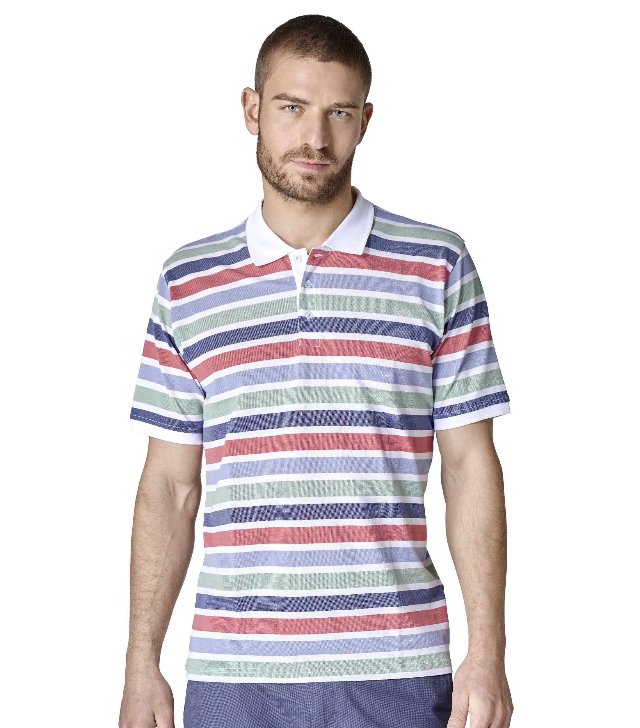 CASAMODA Poloshirt »CASAMODA Polo-Shirt gestreift«