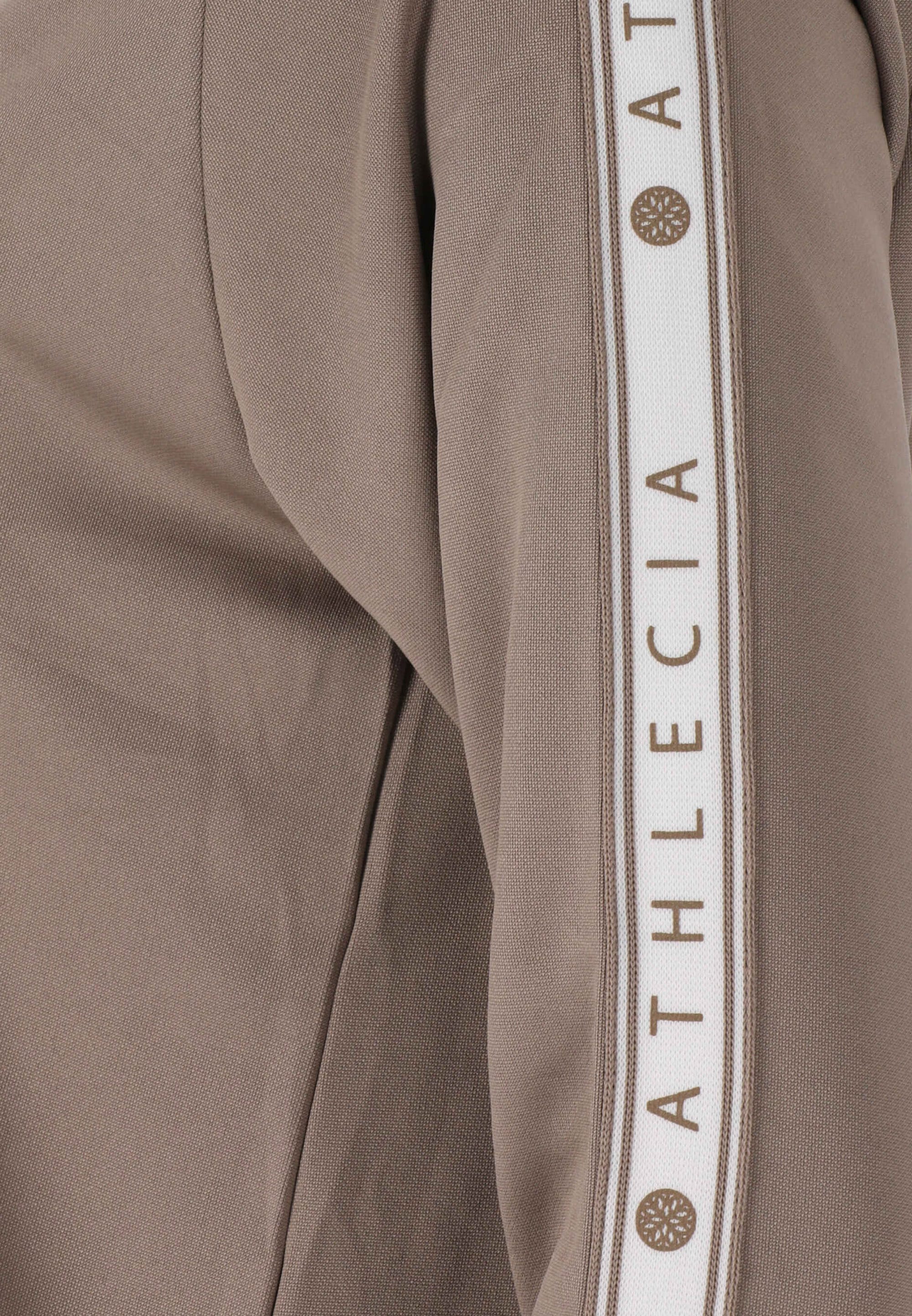 ATHLECIA Langarmshirt »SELLA«, (1 tlg.), mit hippen Logoprint-Streifen