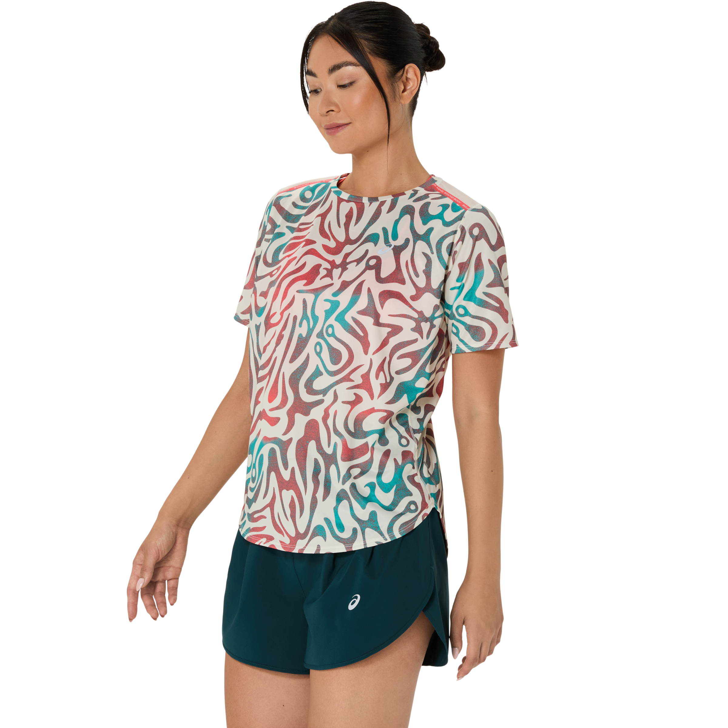 Asics Laufshirt »ROAD ALL OVER PRINT SS TOP«