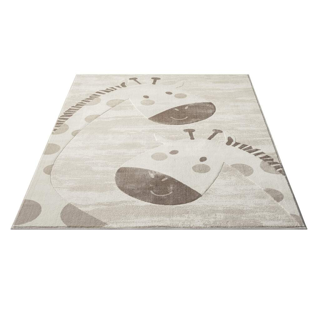 Carpet City Kinderteppich "MARA719" rechteckig 11 mm Höhe Kinderzimmer, Kur günstig online kaufen