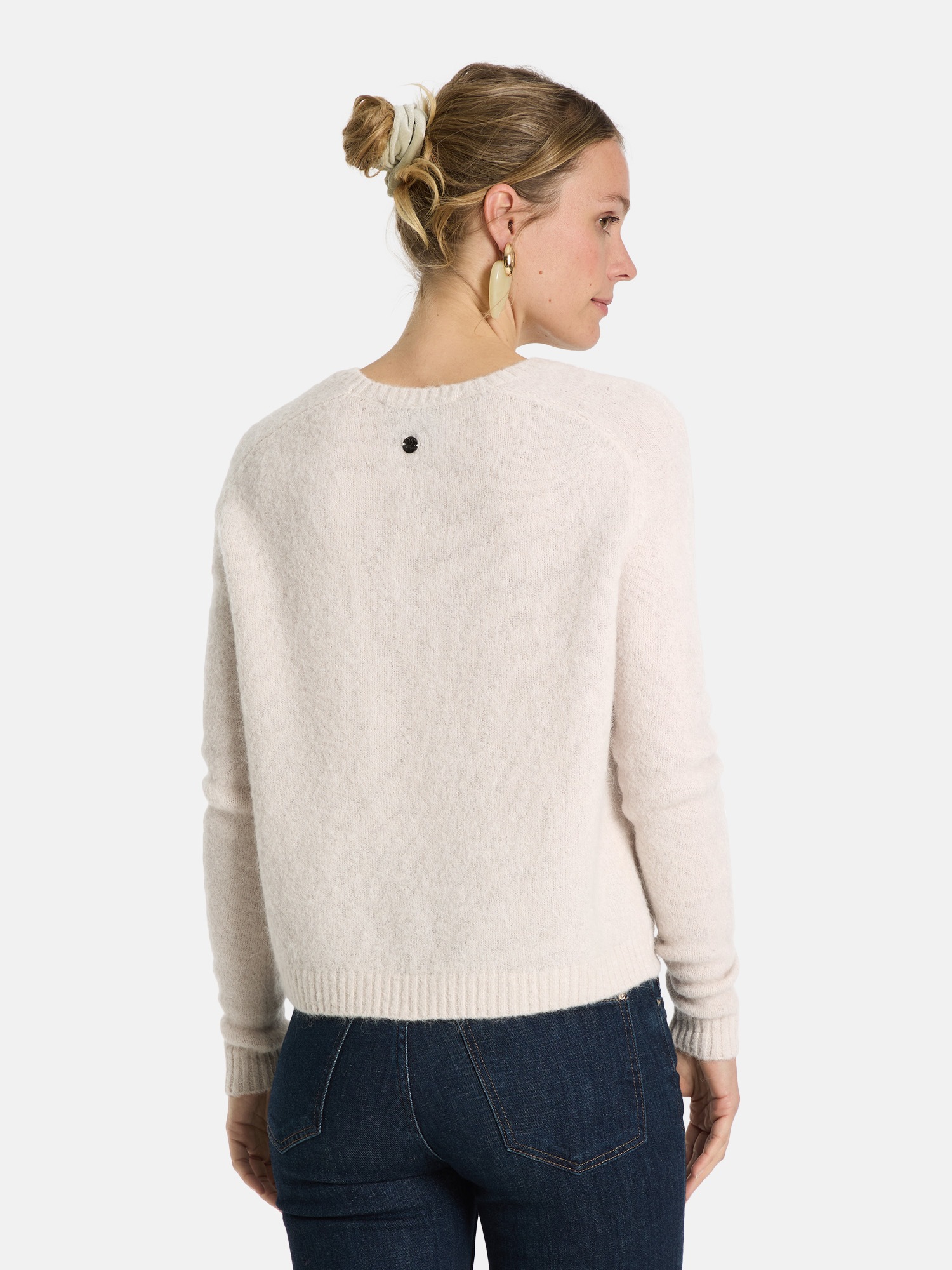 Lieblingsstück Strickjacke "HenjaL", mit V-Neck, Alpakamix günstig online kaufen